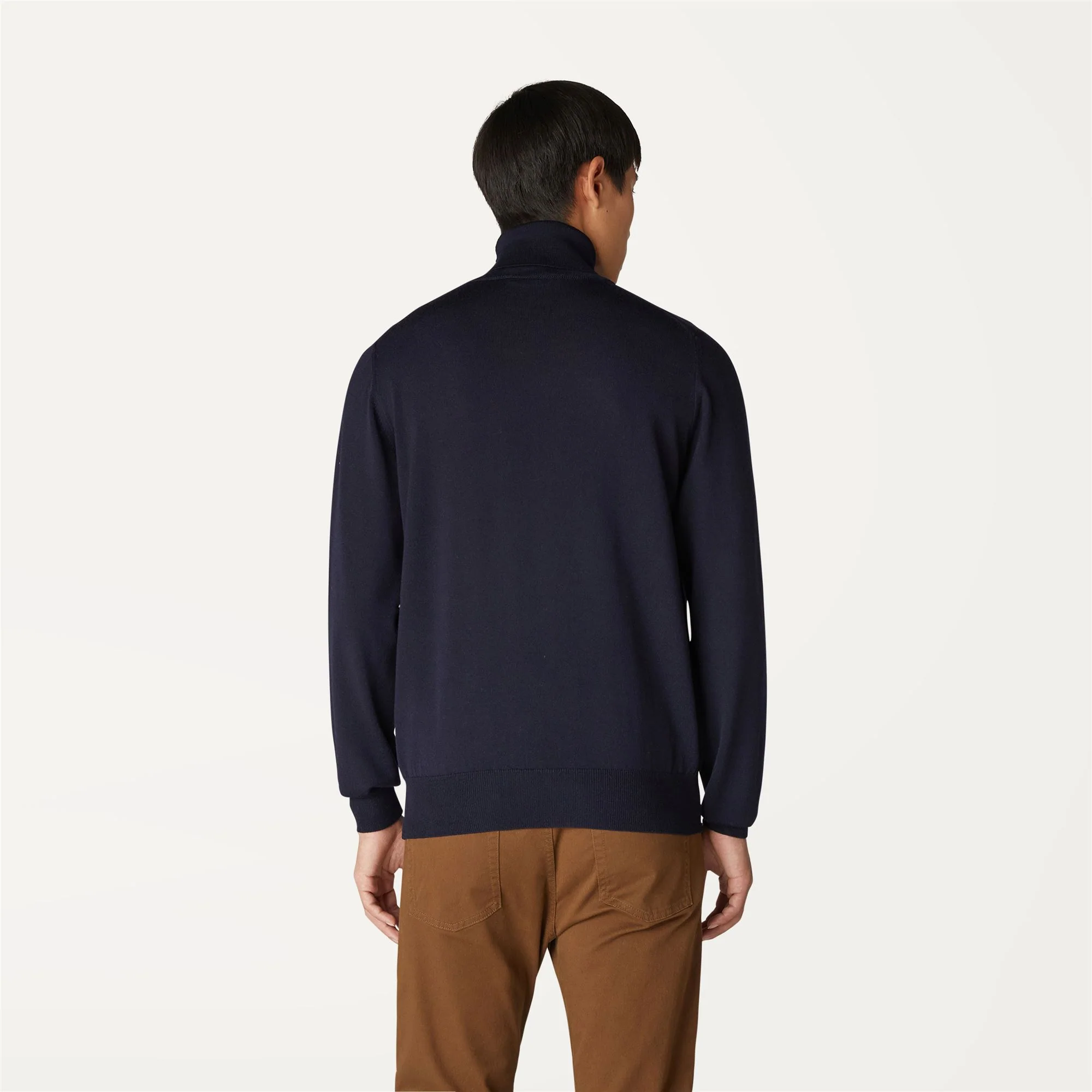 HENRY MERINO - KNITWEAR - Pull  Over - Man - BLUE DEPTH - Image 5