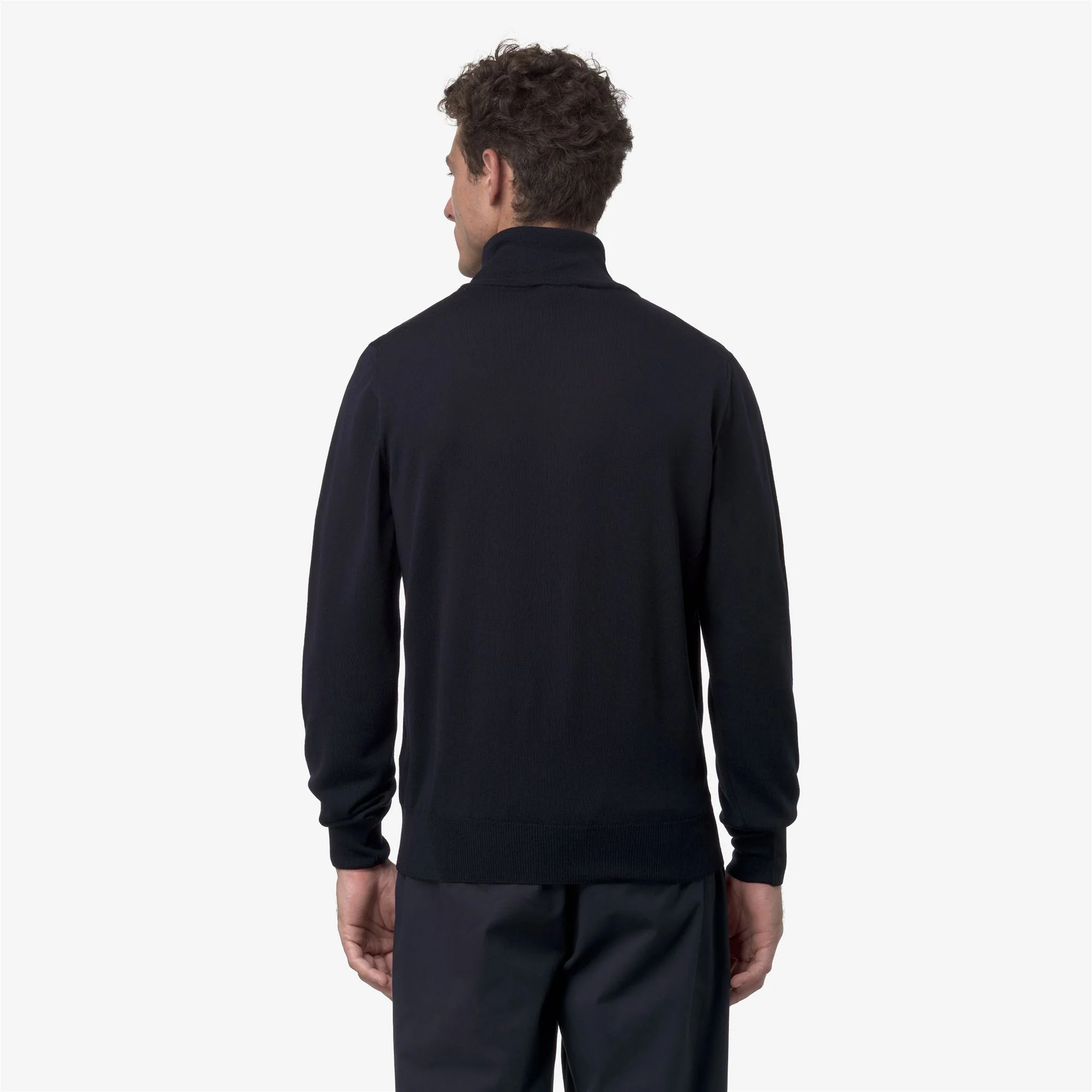 HENRY MERINO - KNITWEAR - Pull  Over - Man - BLUE DEPTH - Image 5