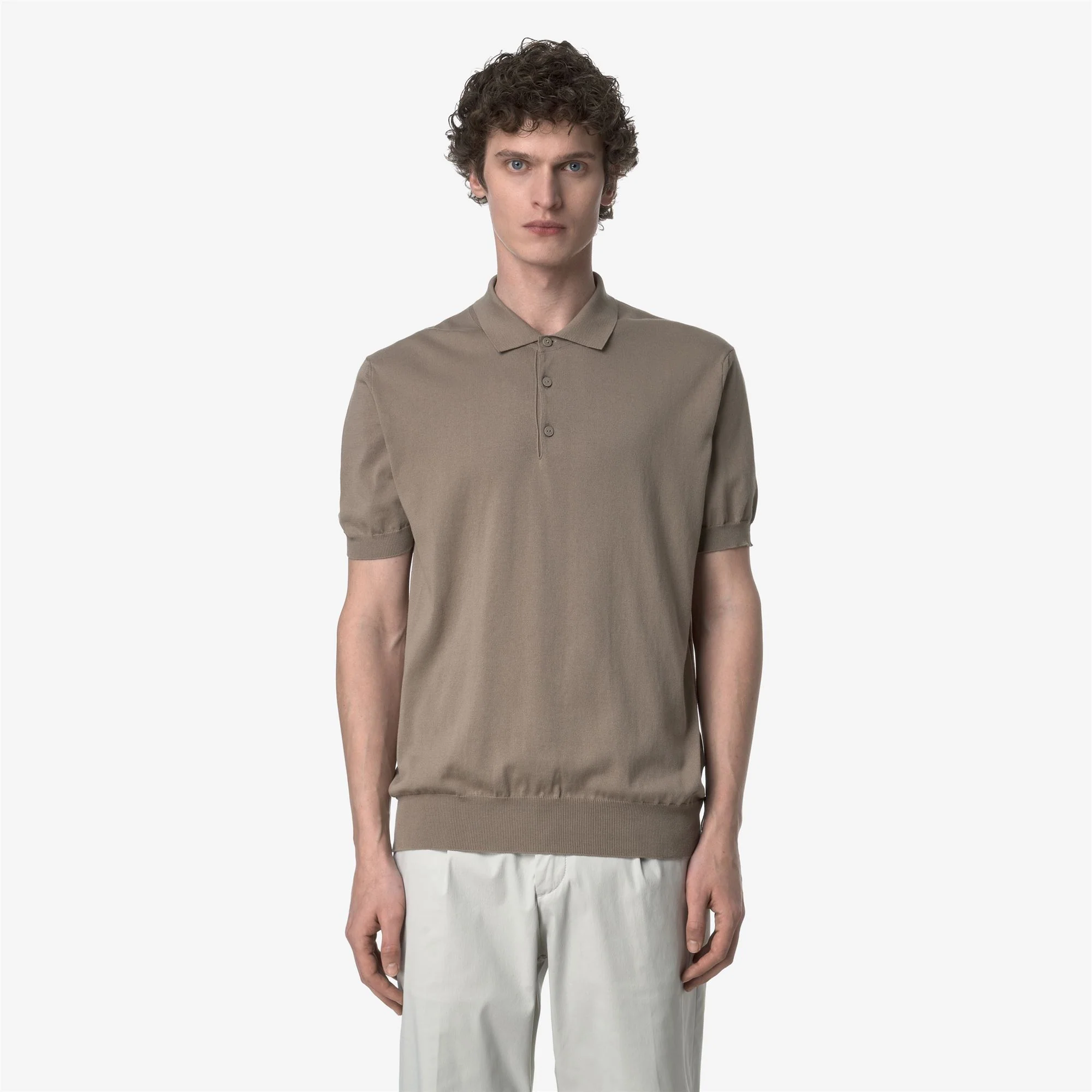 PLEYNE - KNITWEAR - Polo - Man - BEIGE TAUPE - Image 3