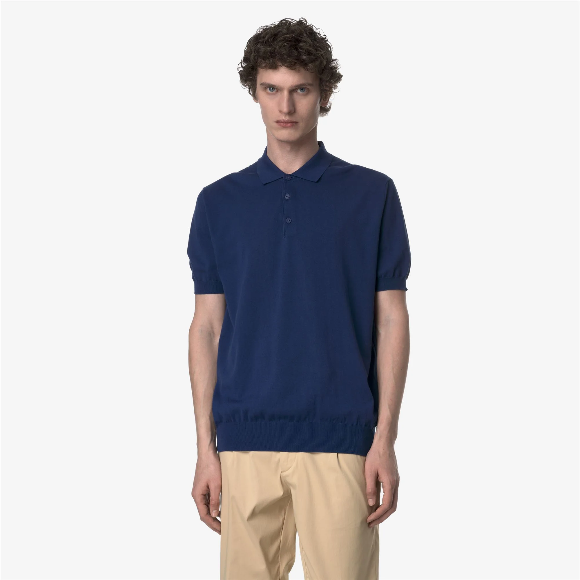 PLEYNE - KNITWEAR - Polo - Man - BLUE DEPTHS - Image 3