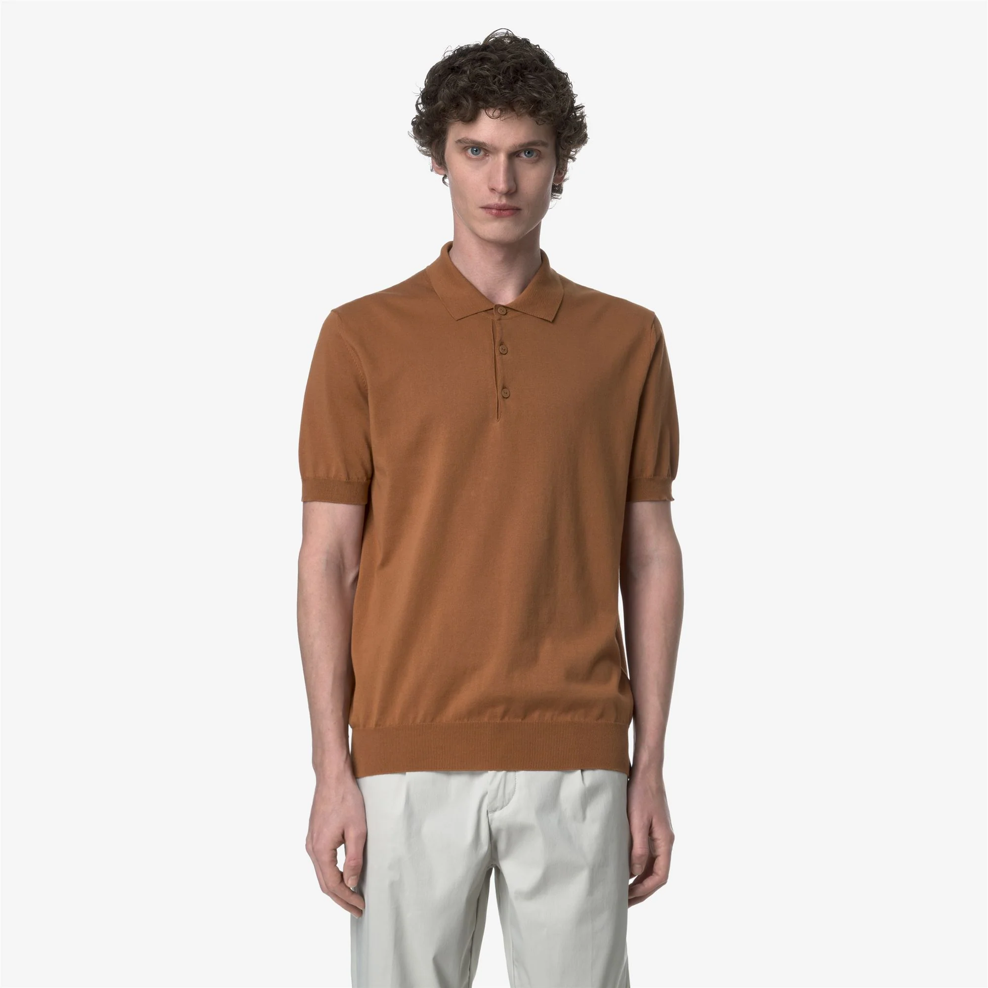 PLEYNE - KNITWEAR - Polo - Man - BROWN BRAN - Image 3