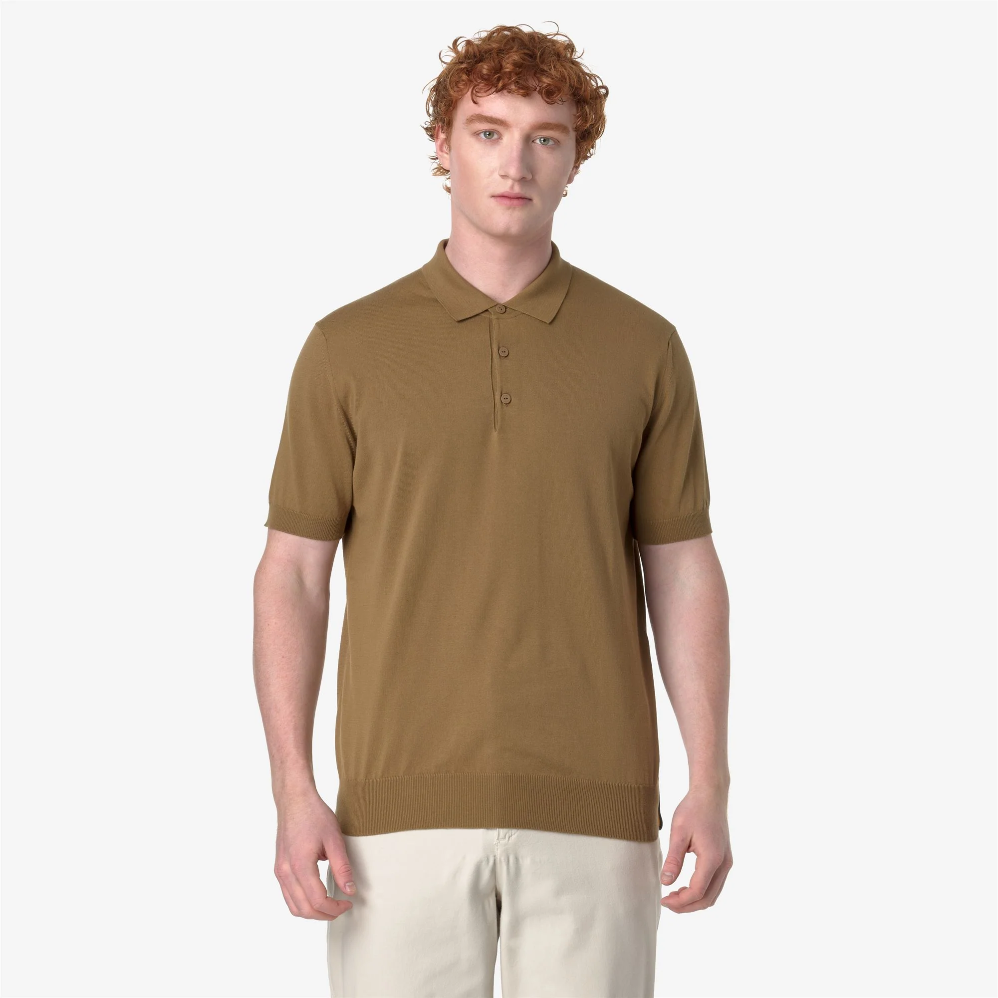 PLEYNE - KNITWEAR - Polo - Man - BROWN CORDA - Image 3