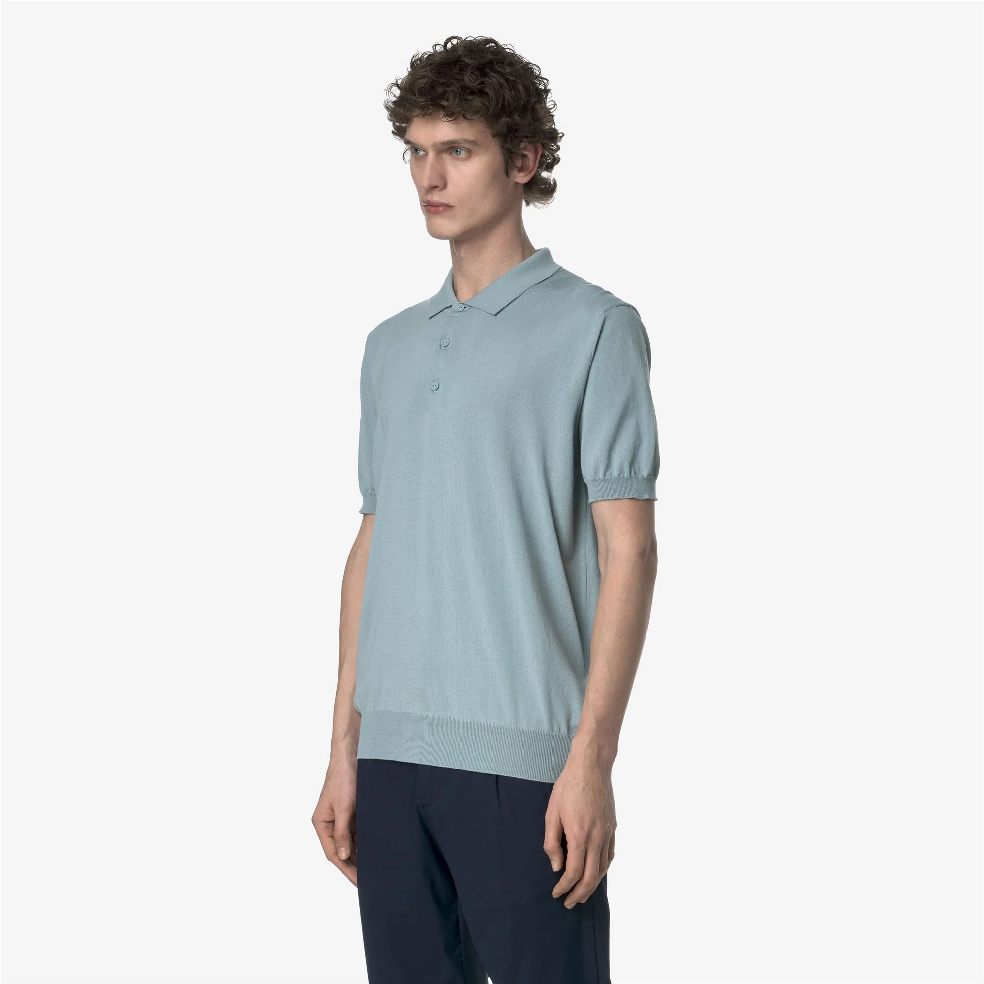 PLEYNE - KNITWEAR - Polo - Man - GREY ARDESIA - Image 4