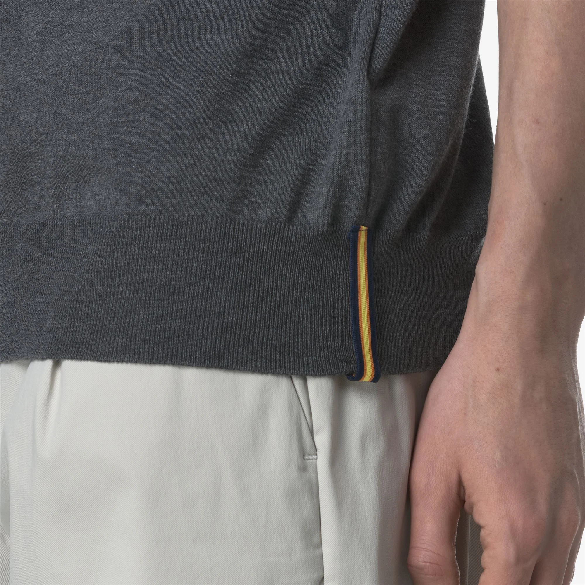 PLEYNE - KNITWEAR - Polo - Man - GREY MD MEL - Image 2