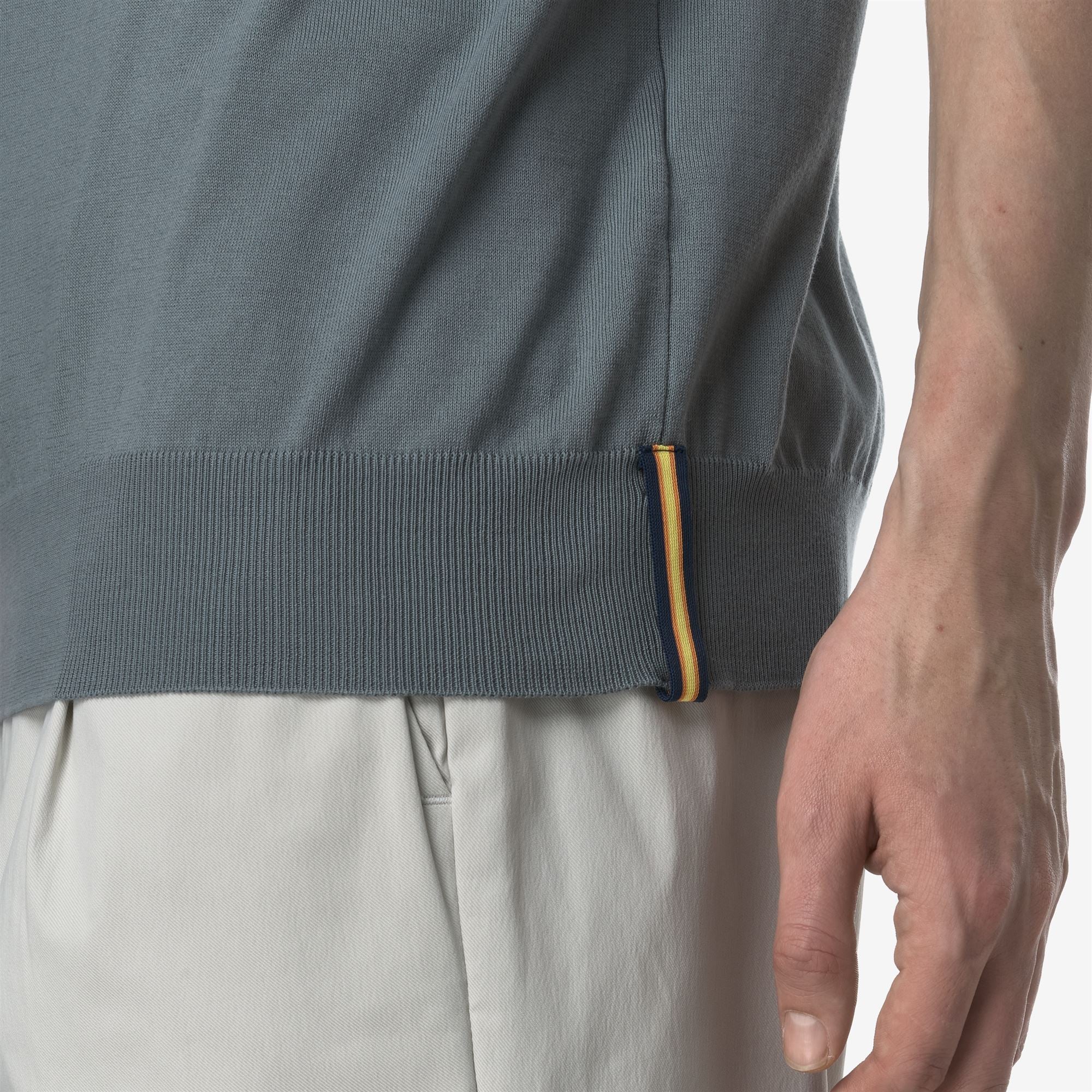 PLEYNE - KNITWEAR - Polo - Man - GREY SAGE - Image 2