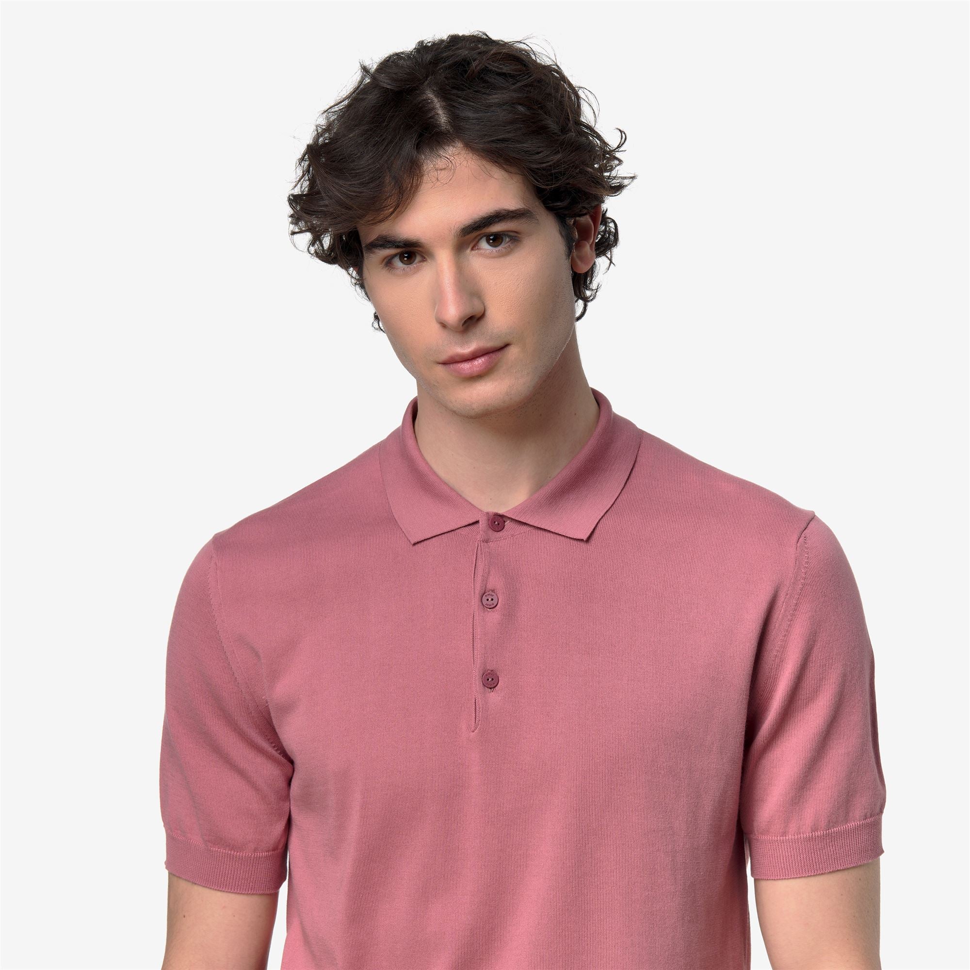 PLEYNE - KNITWEAR - Polo - Man - VIOLET  PINKISH - Image 2