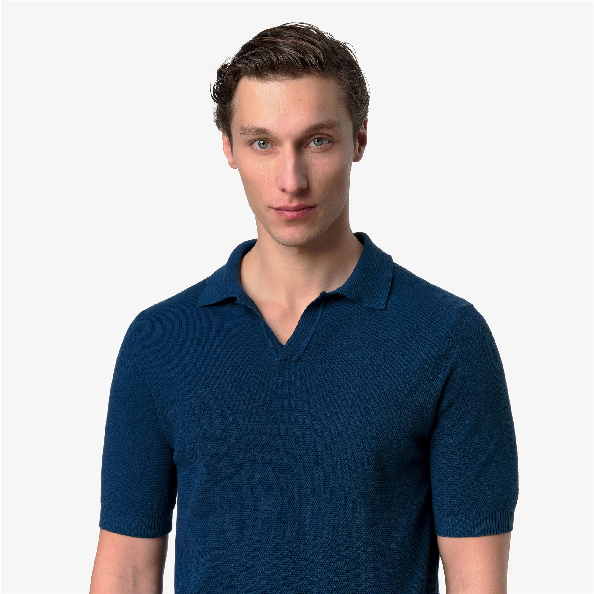 PLEYR - KNITWEAR - Polo - Man - BLUE DK DENIM - Image 2