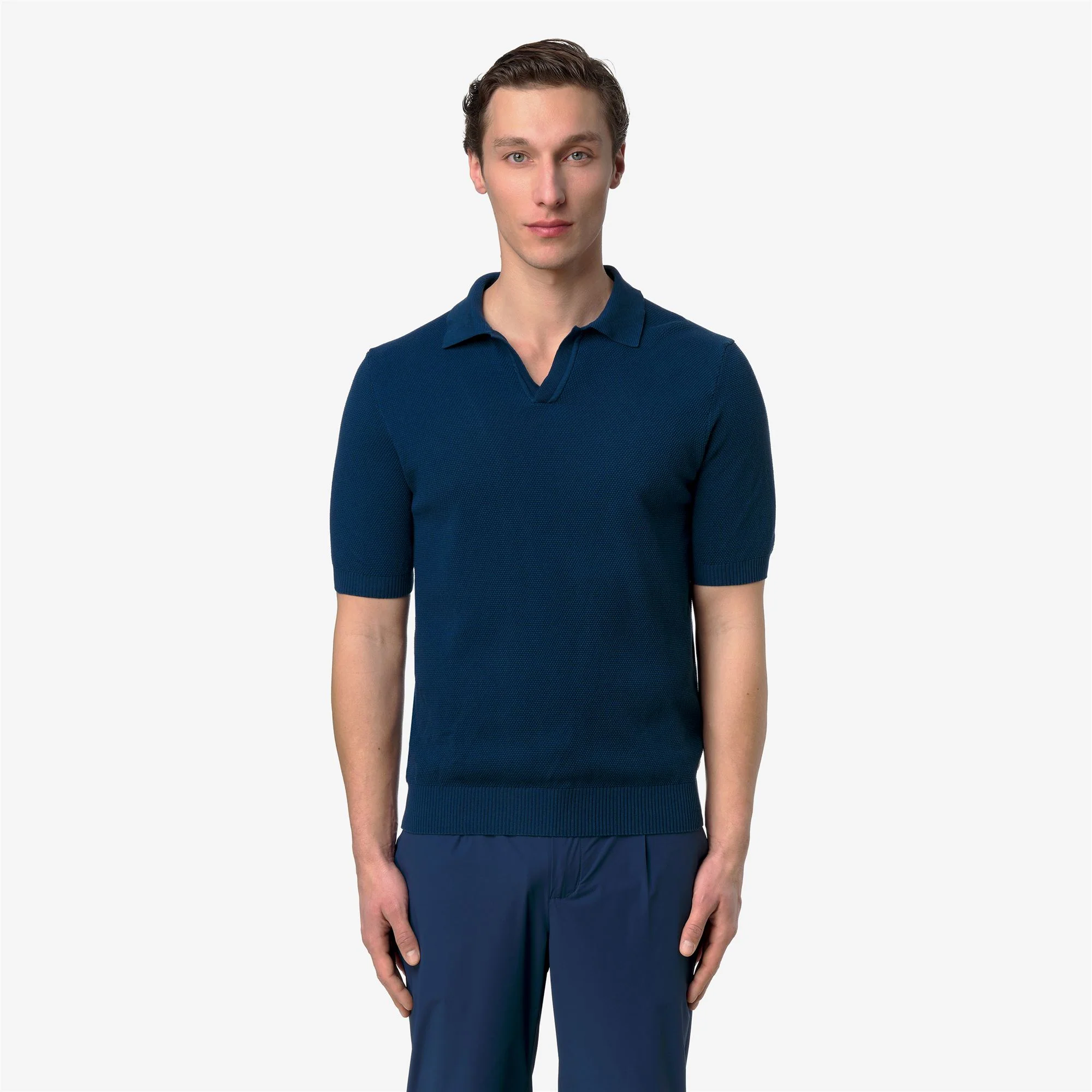 PLEYR - KNITWEAR - Polo - Man - BLUE DK DENIM - Image 3
