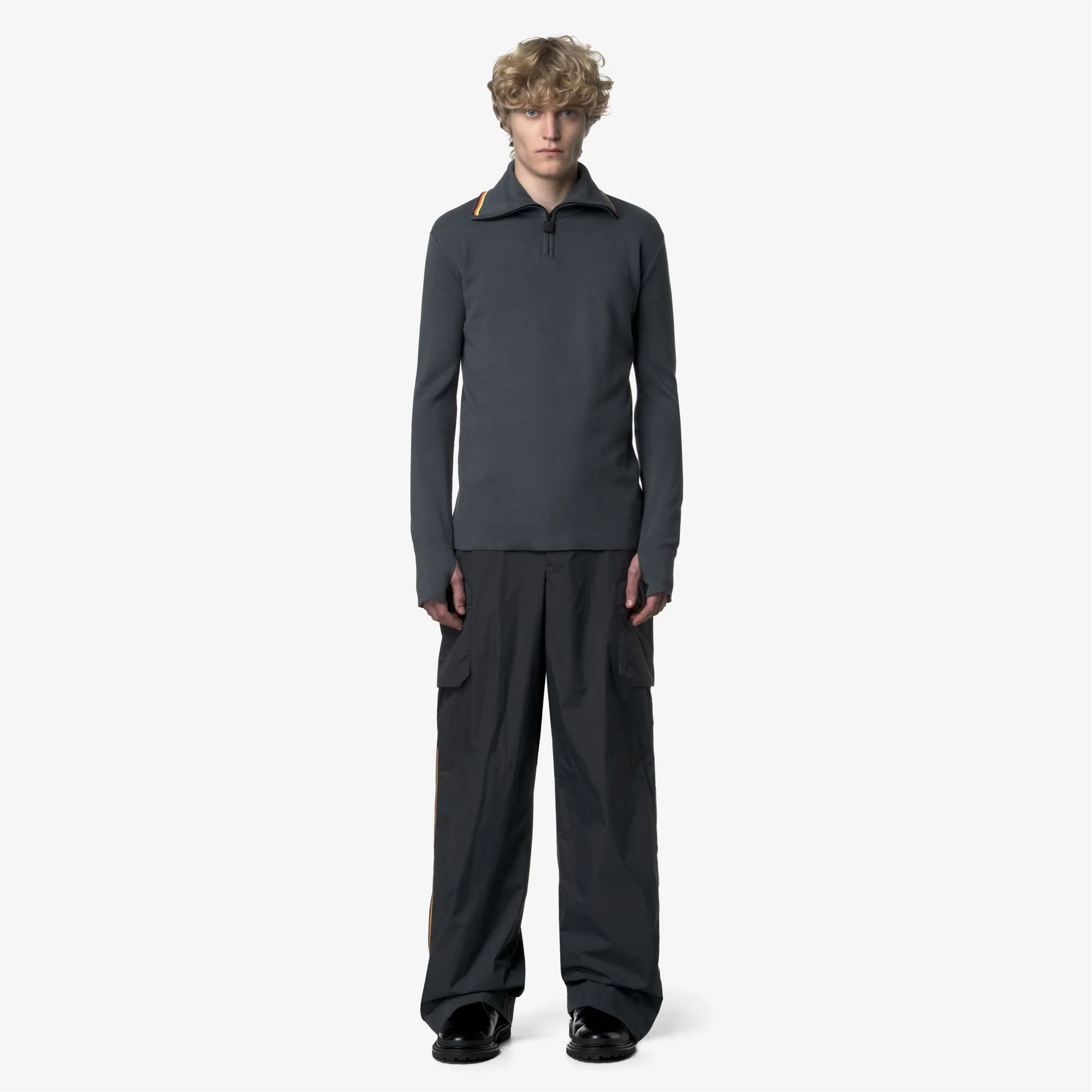 POLOM - KNITWEAR - Jumper - Man - BLUE NIGHT - Image 4