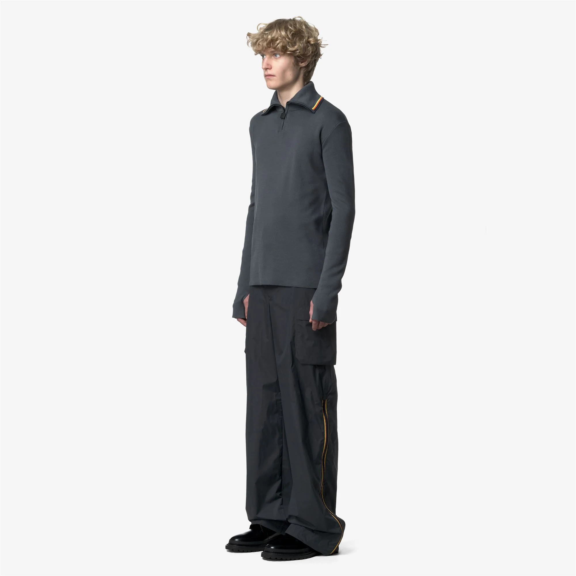 POLOM - KNITWEAR - Jumper - Man - BLUE NIGHT - Image 5