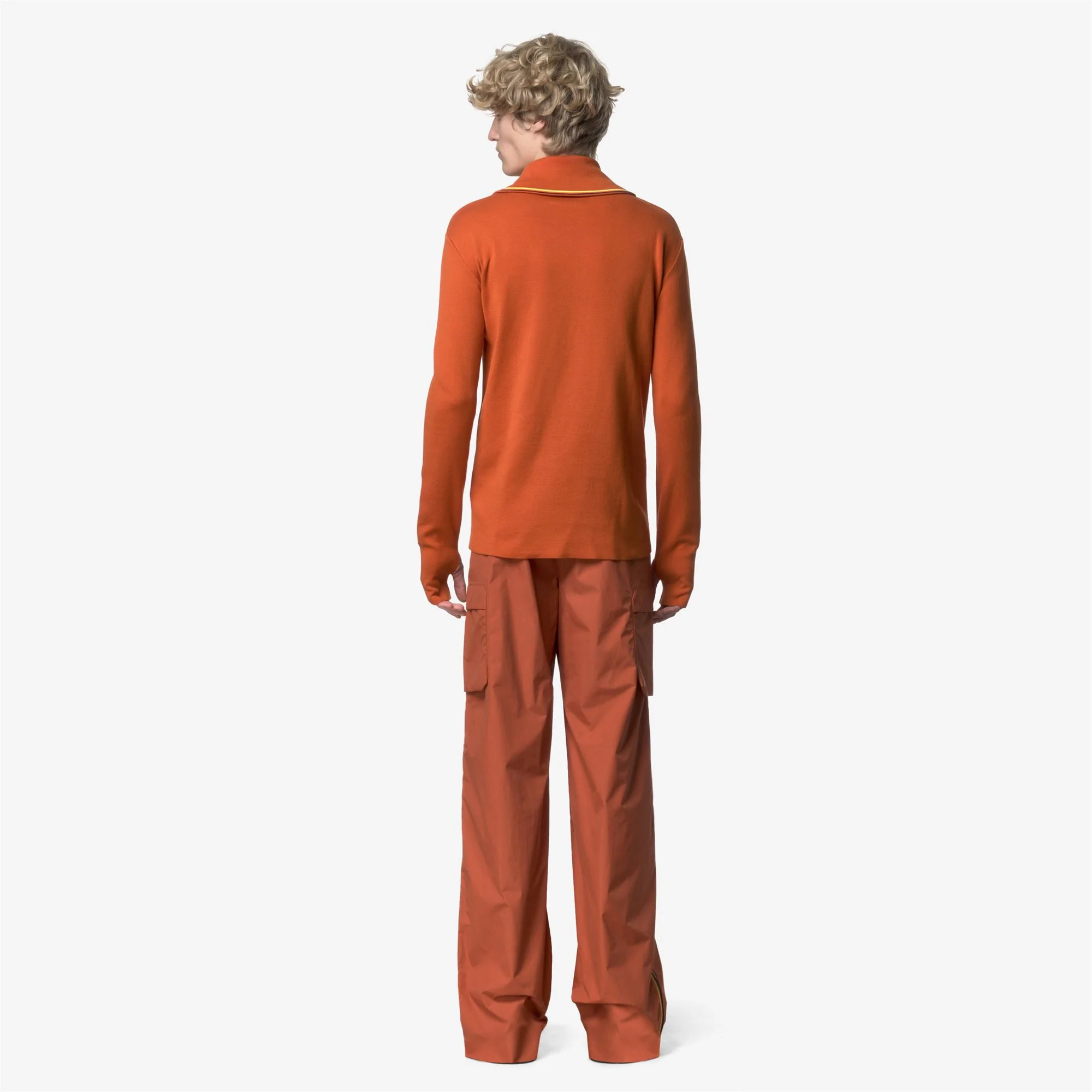 POLOM - KNITWEAR - Jumper - Man - ORANGE RUSTING - Image 6