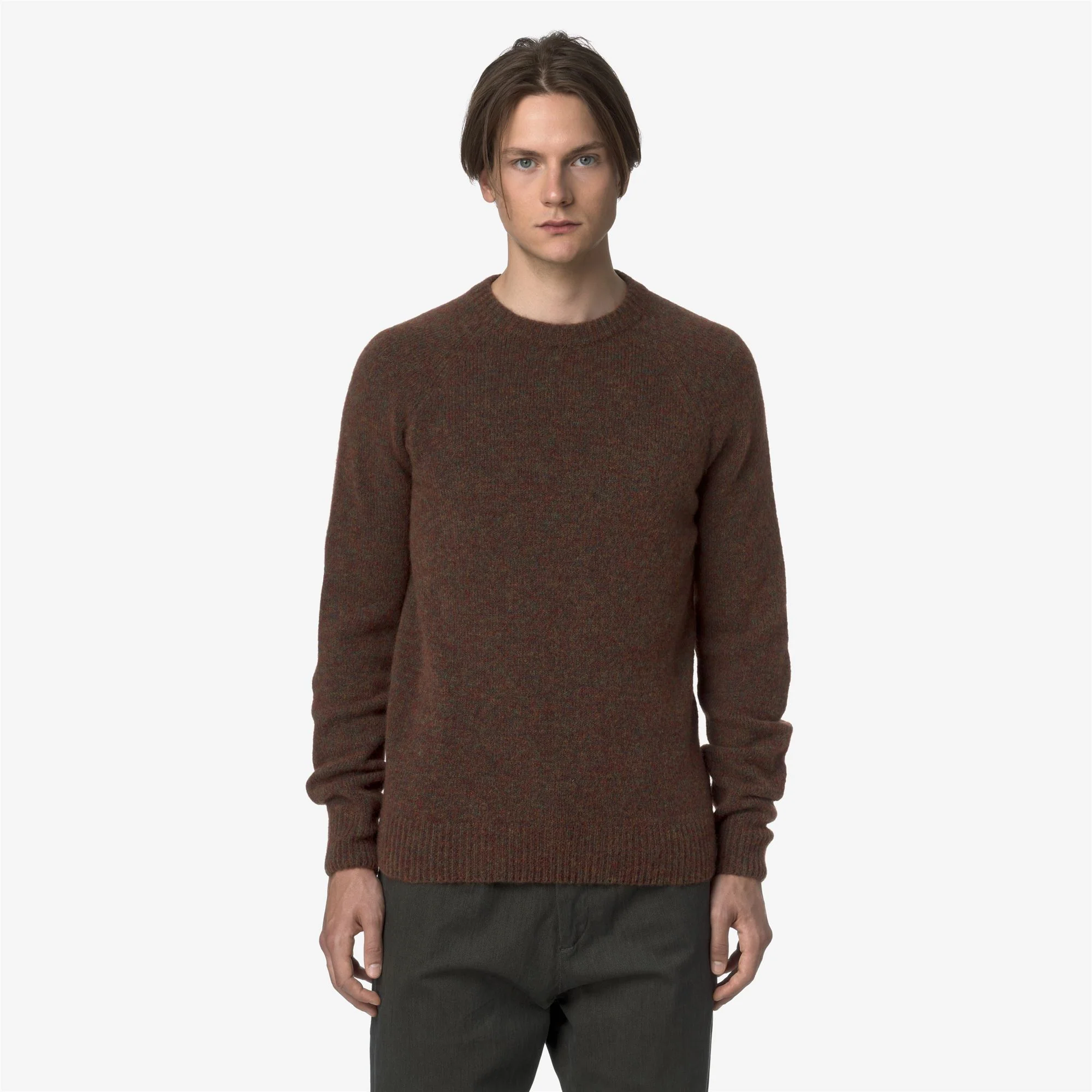 RENOULT - KNITWEAR - Pull  Over - Man - BROWN COFFEE MIX - Image 3