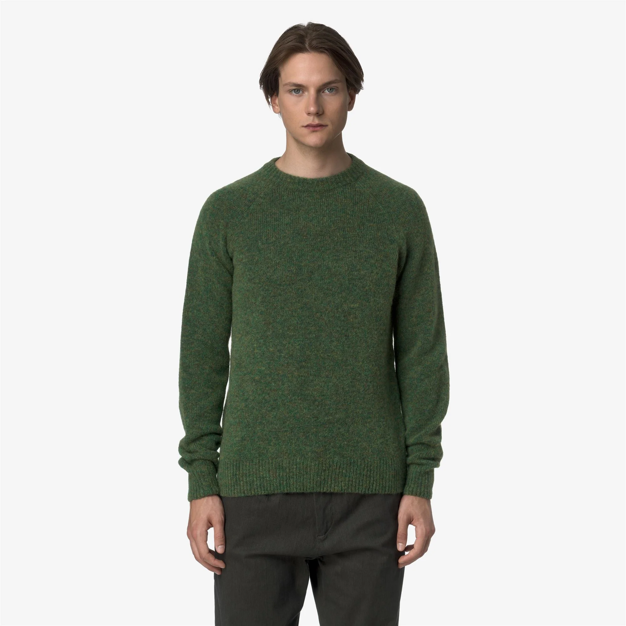 RENOULT - KNITWEAR - Pull  Over - Man - GREEN MIX - Image 3