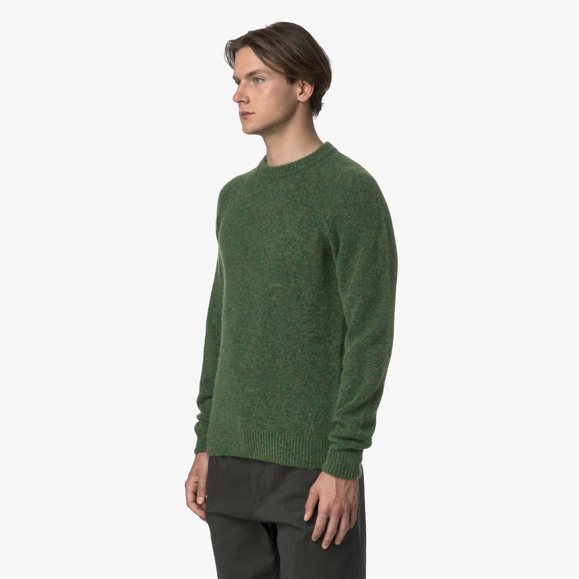 RENOULT - KNITWEAR - Pull  Over - Man - GREEN MIX - Image 4