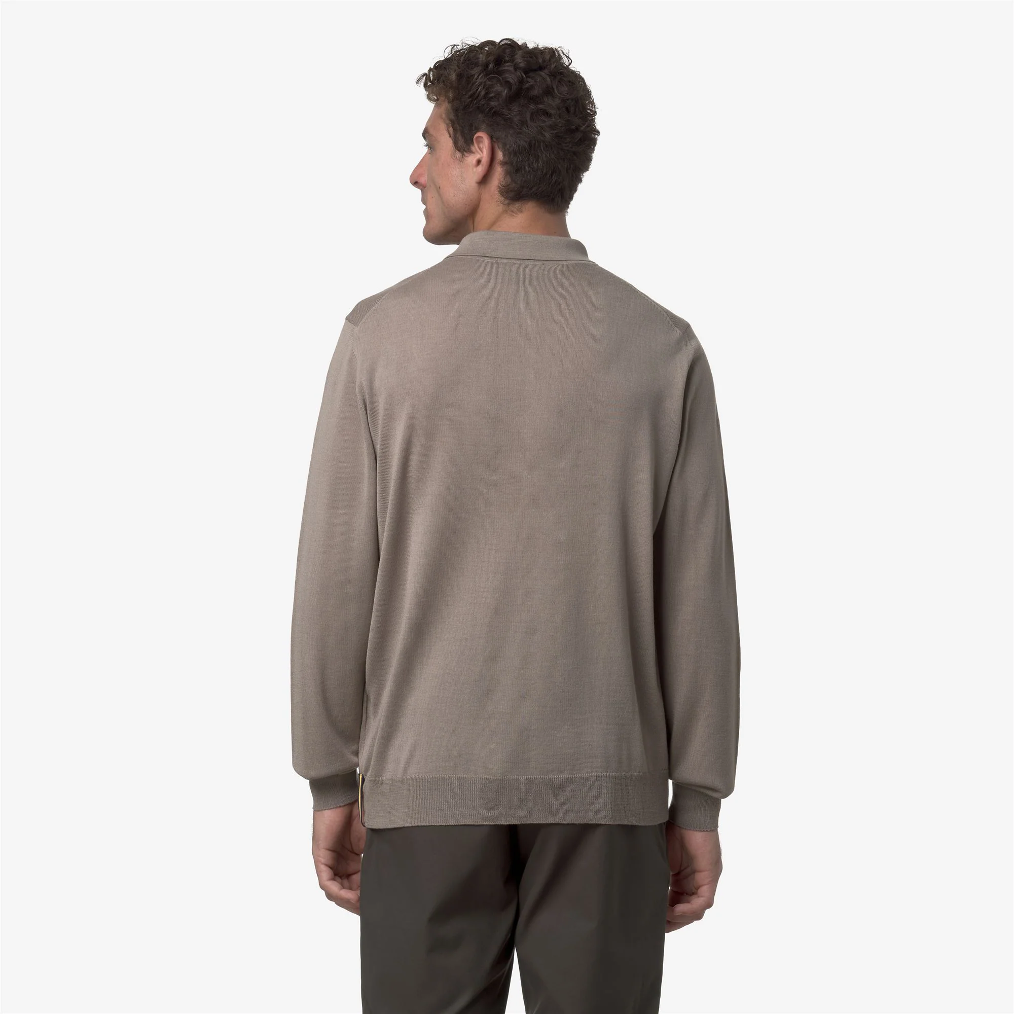 REY WOOL MERINO BLEND - KNITWEAR - Pull  Over - Man - BEIGE TAUPE - Image 5