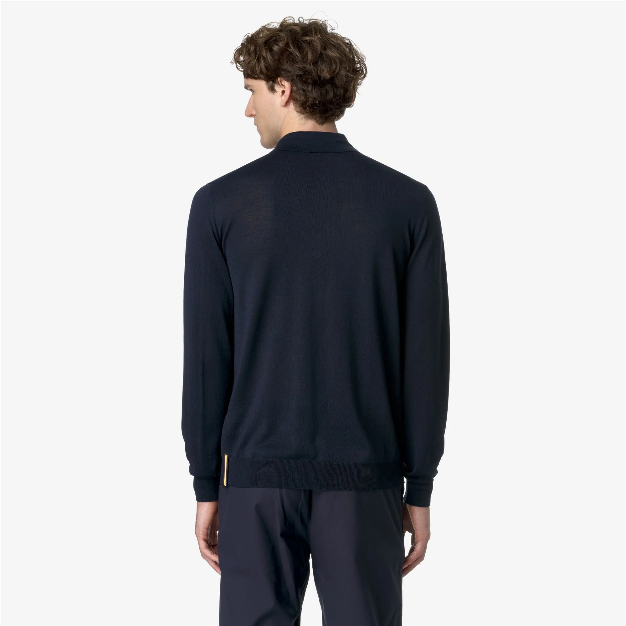 REY WOOL MERINO BLEND - KNITWEAR - Pull Over - Man - BLUE DEPTH - Image 5