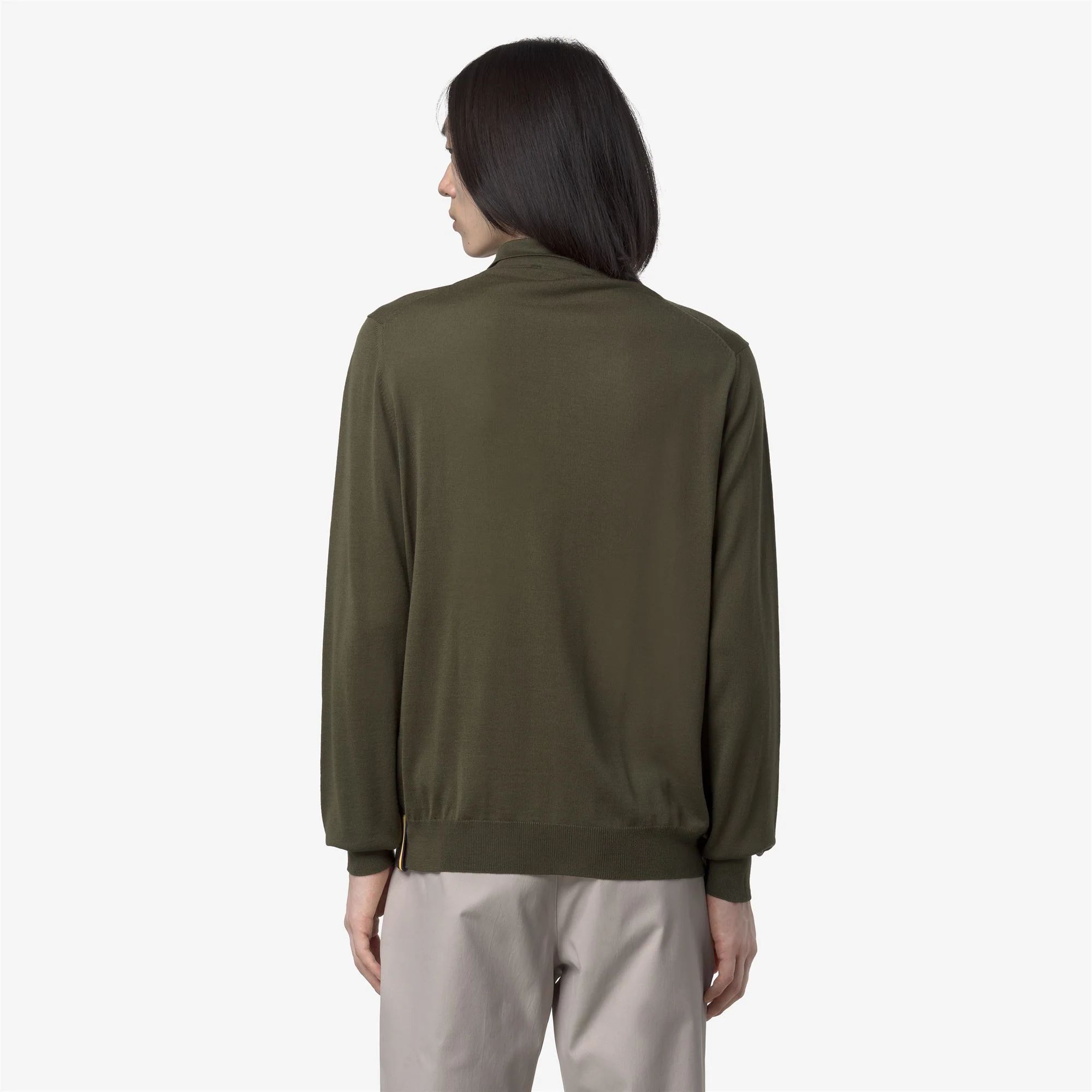 REY WOOL MERINO BLEND - KNITWEAR - Pull  Over - Man - GREEN WINTER - Image 5