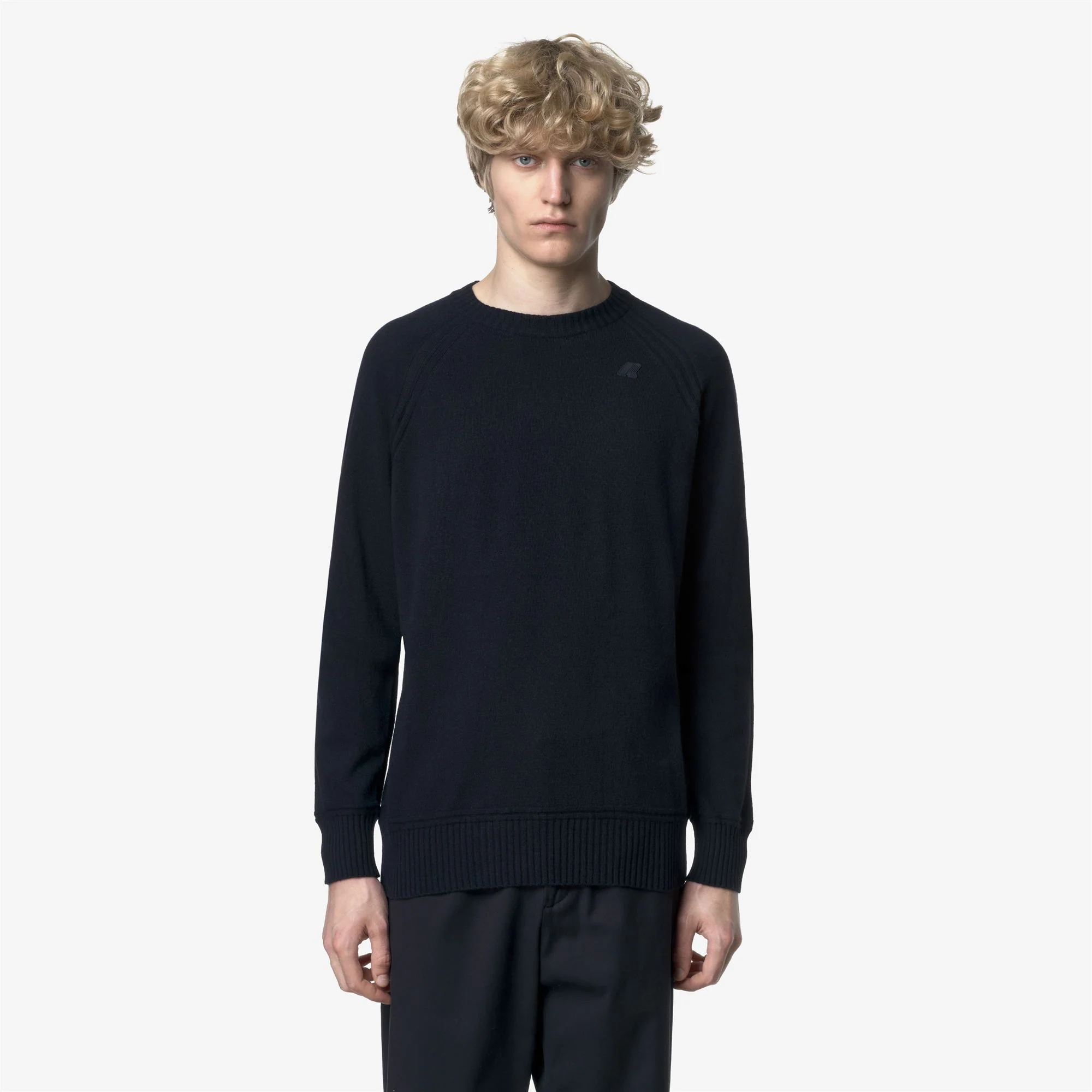 SEBAS WOOL CASHMERE - KNITWEAR - Pull Over - Man - BLUE DEPTH - Image 3