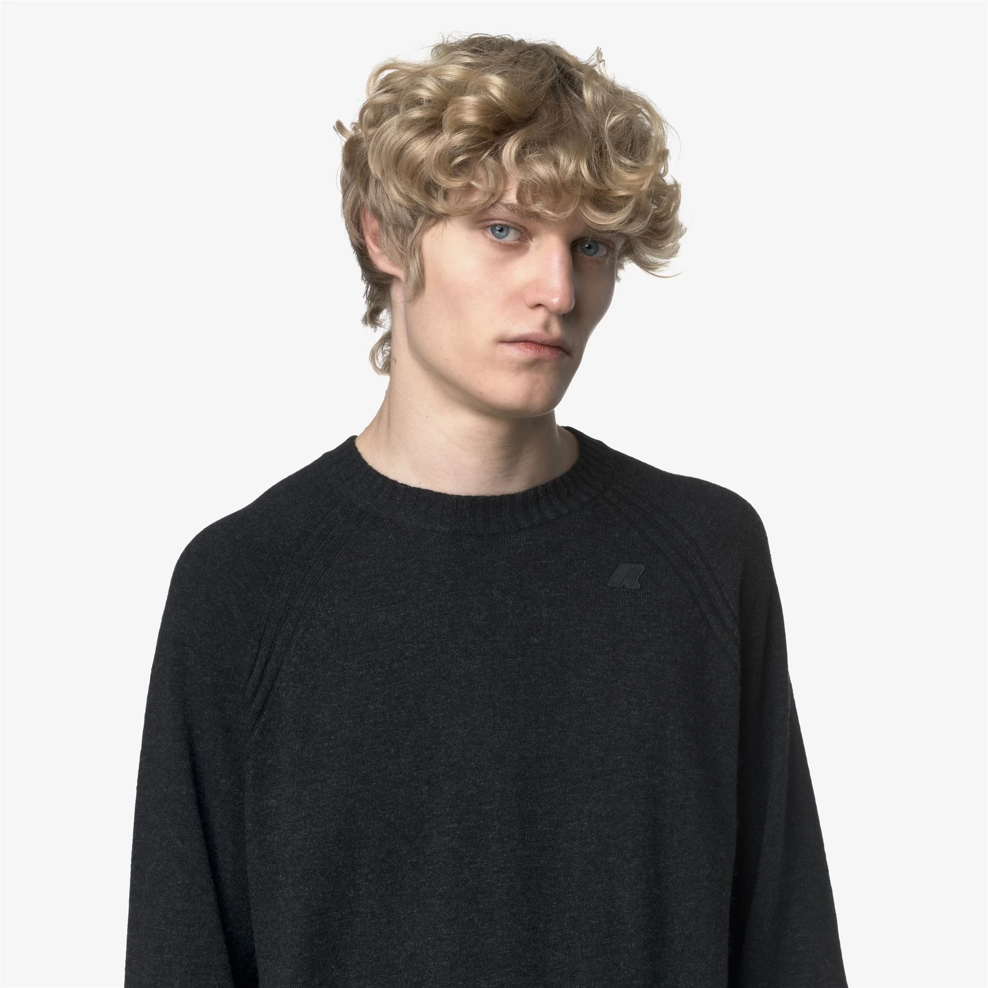SEBAS WOOL CASHMERE - KNITWEAR - Pull  Over - Man - CARBON MEL - Image 2
