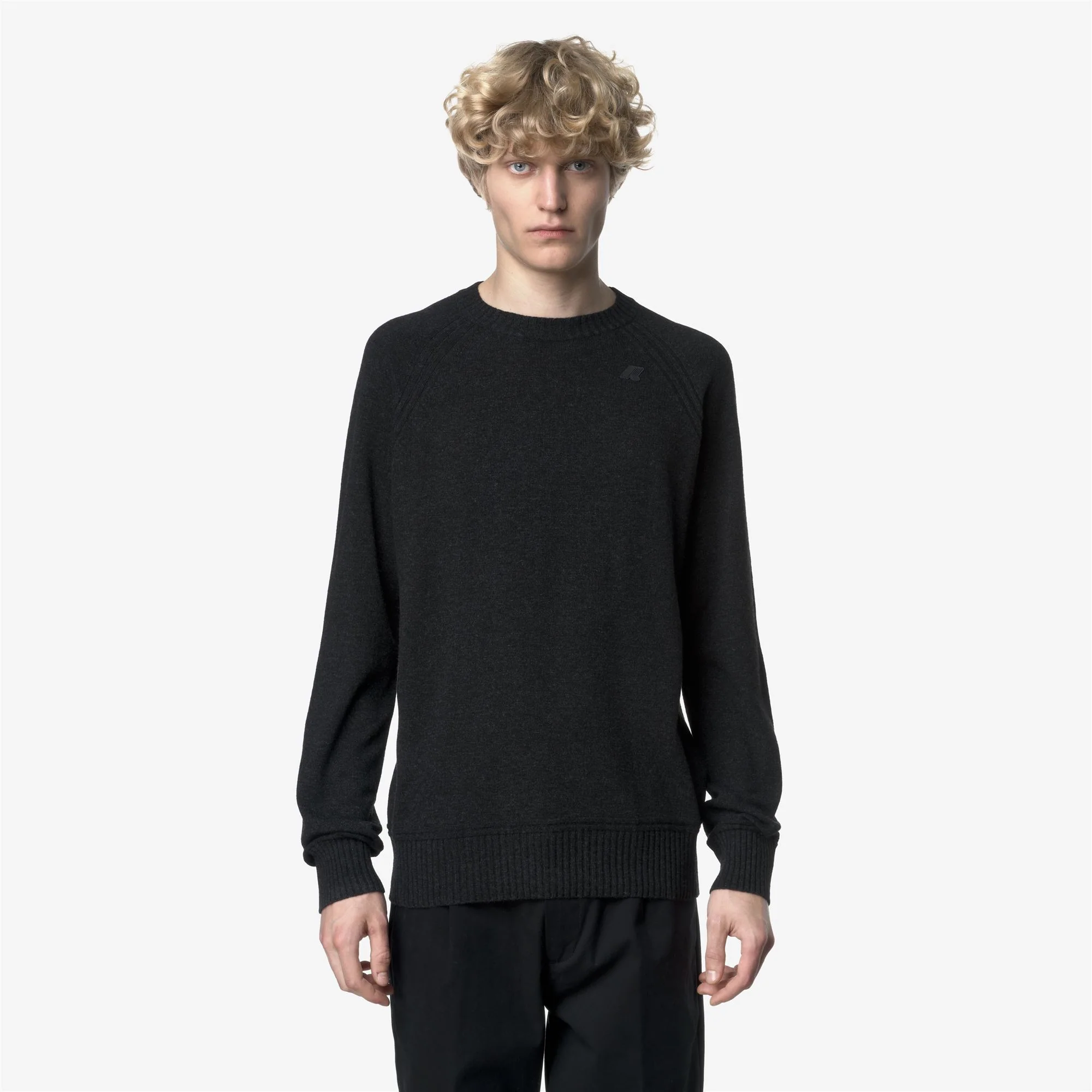 SEBAS WOOL CASHMERE - KNITWEAR - Pull  Over - Man - CARBON MEL - Image 3
