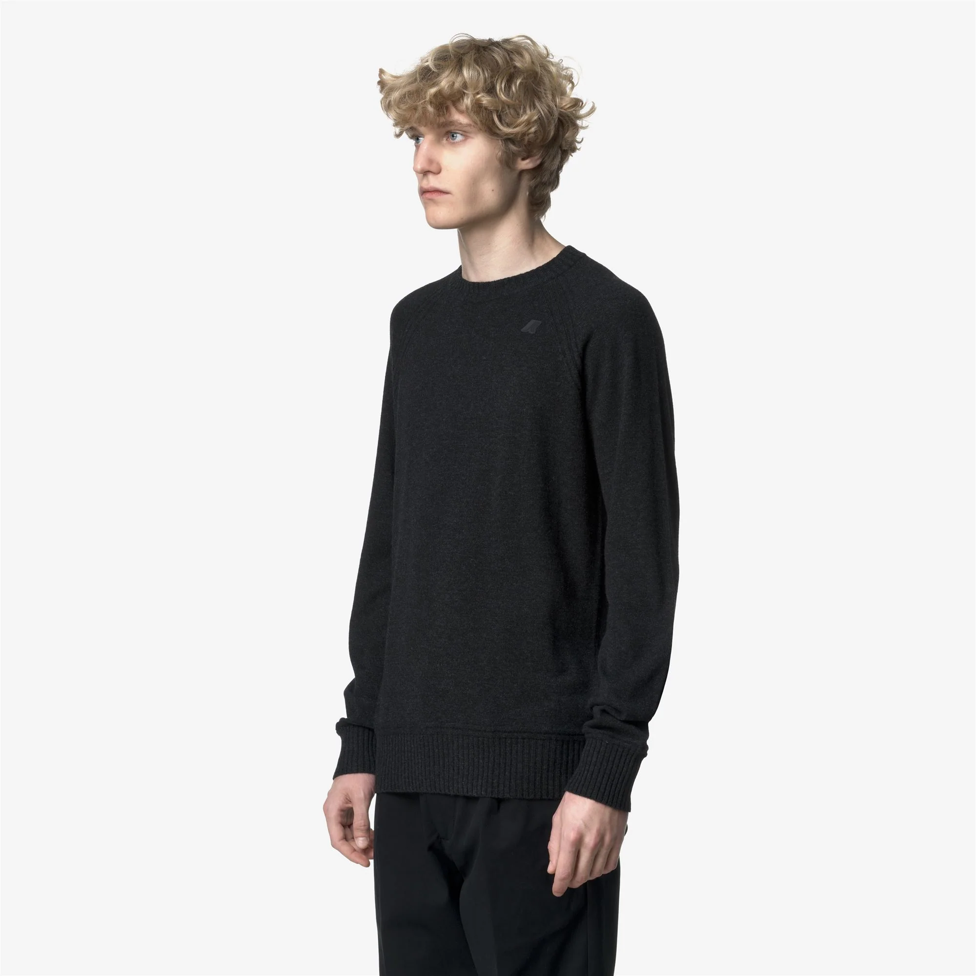SEBAS WOOL CASHMERE - KNITWEAR - Pull  Over - Man - CARBON MEL - Image 4