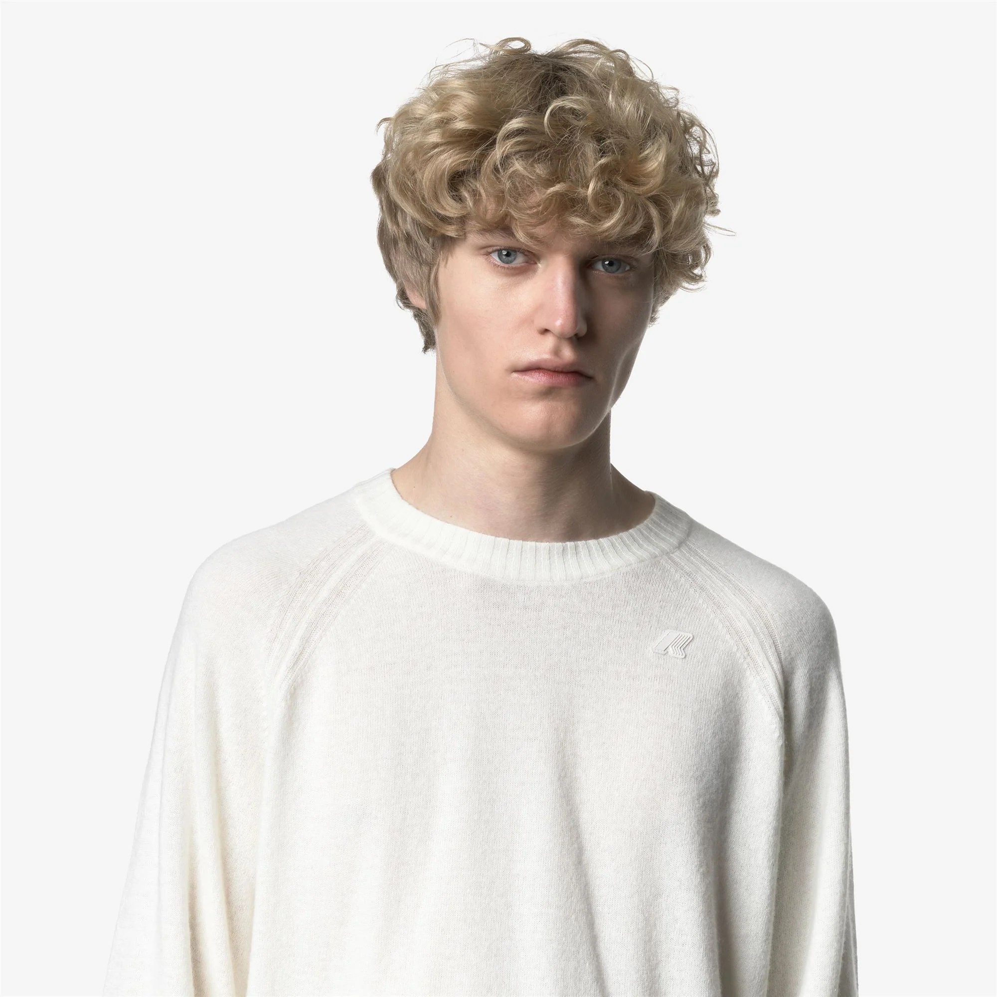 SEBAS WOOL CASHMERE - KNITWEAR - Pull  Over - Man - WHITE GARDENIA - Image 2