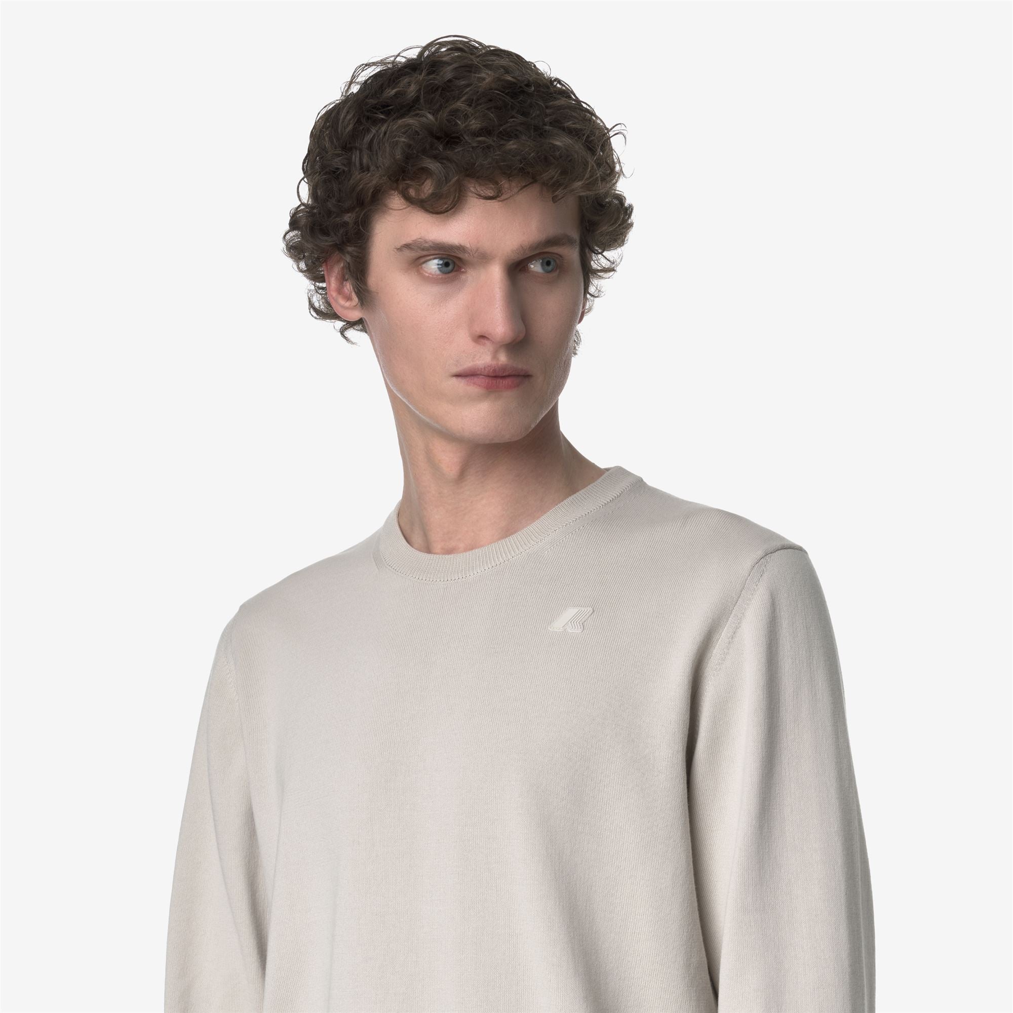 SEBASTIEN COTTON PS - KNITWEAR - Pull  Over - Man - BEIGE LT - Image 2