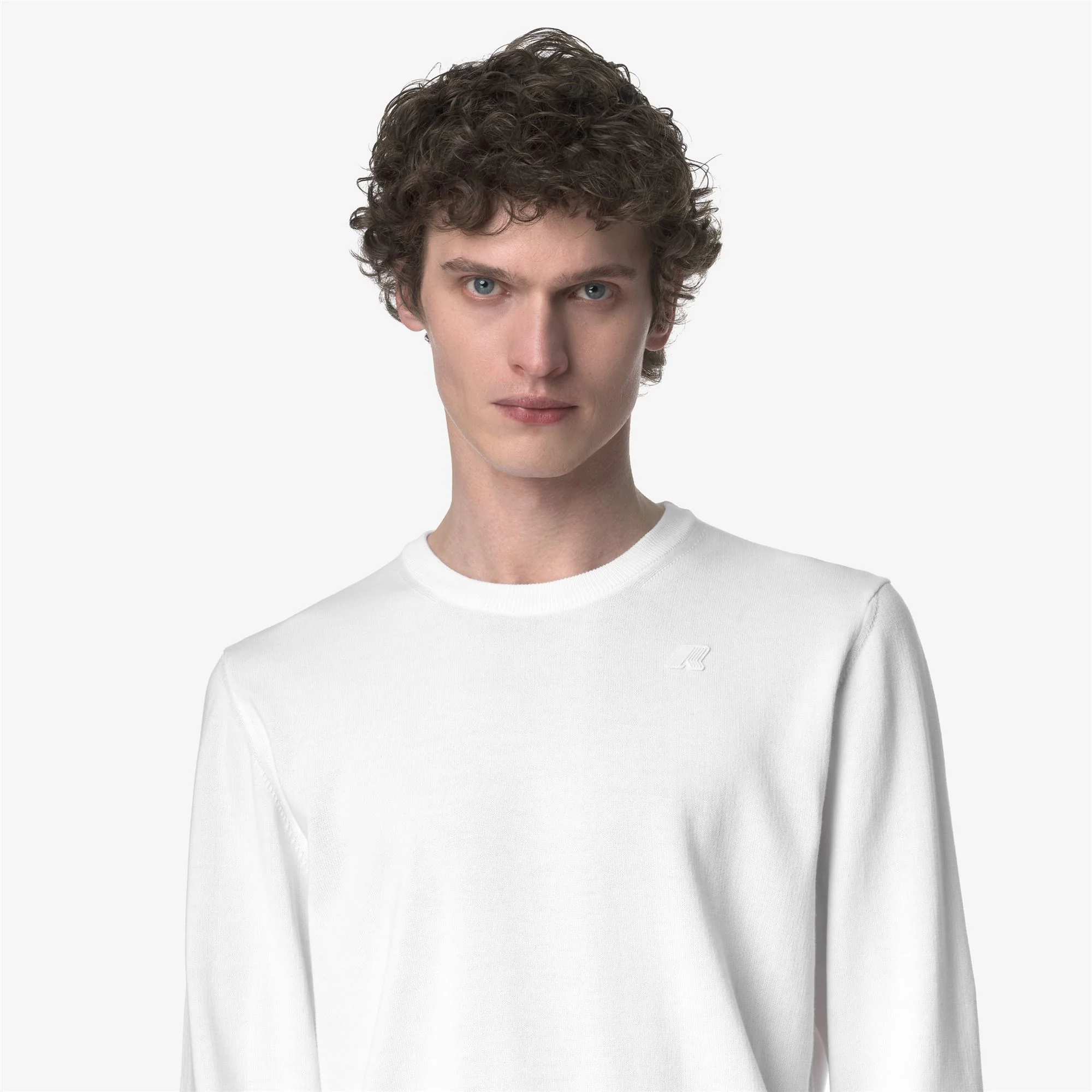 SEBASTIEN COTTON PS - KNITWEAR - Pull  Over - Man - WHITE - Image 2