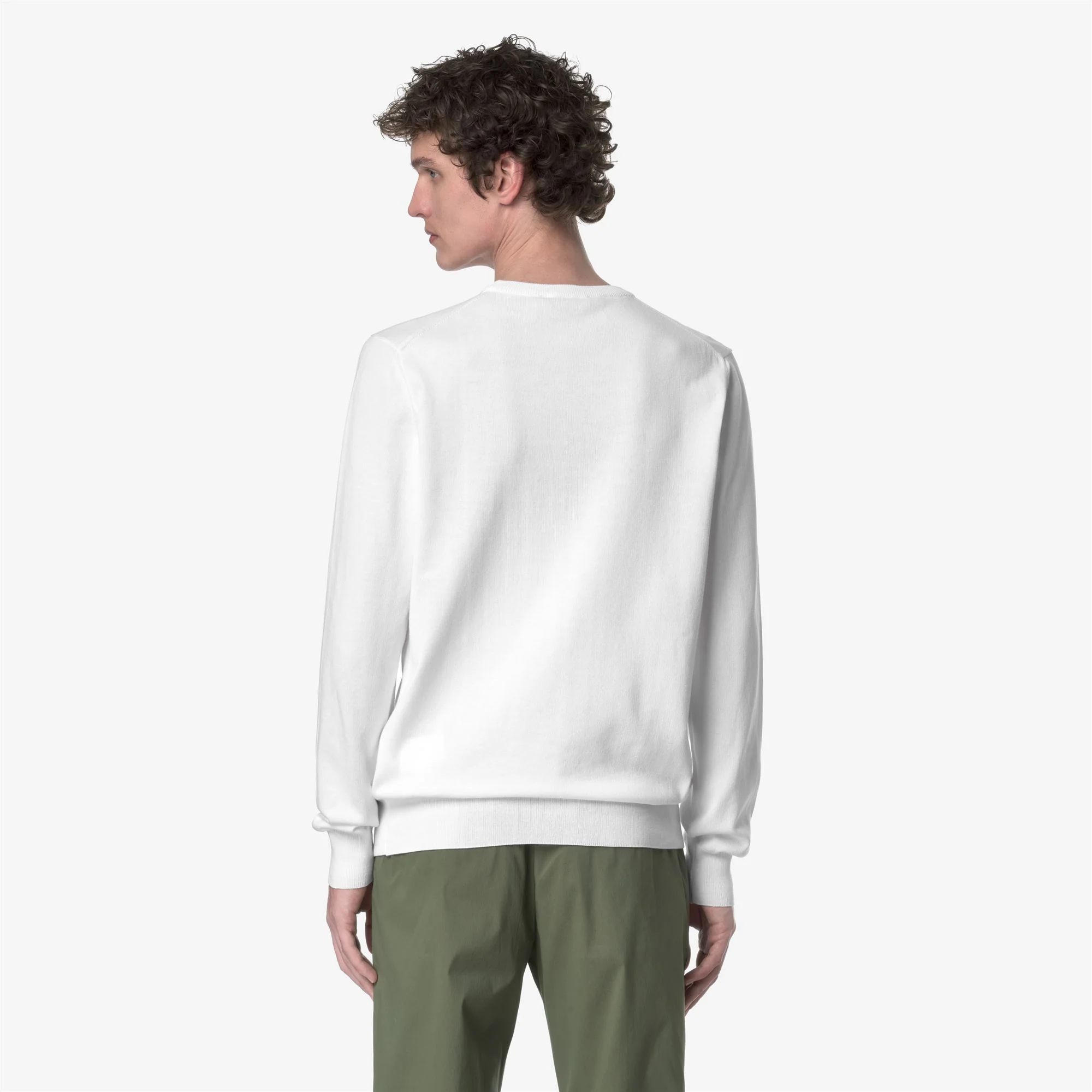 SEBASTIEN COTTON PS - KNITWEAR - Pull  Over - Man - WHITE - Image 5