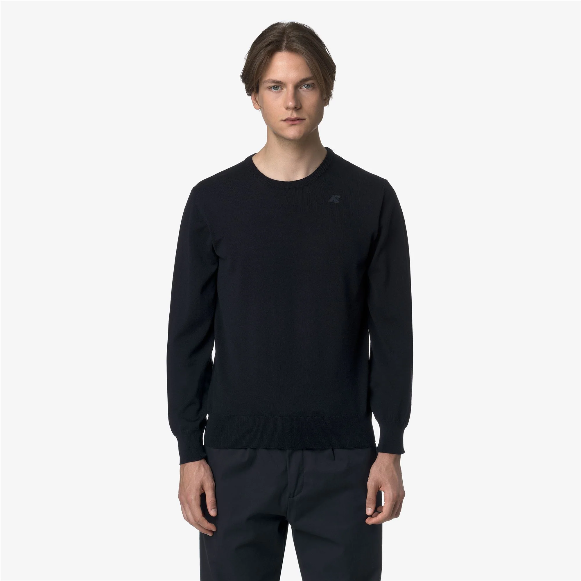SEBASTIEN MERINO - KNITWEAR - Pull  Over - Man - BLUE DEPTH - Image 3