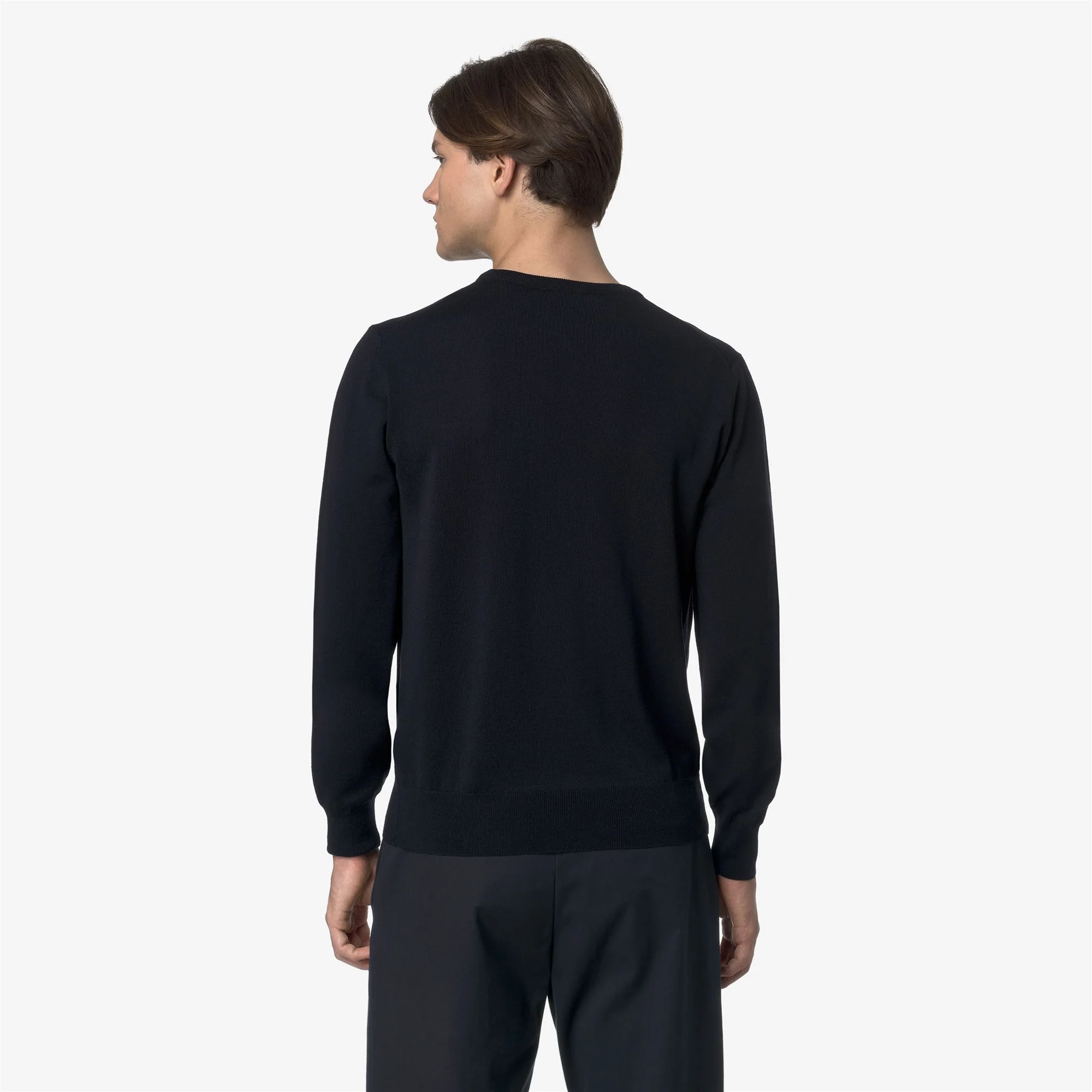 SEBASTIEN MERINO - KNITWEAR - Pull  Over - Man - BLUE DEPTH - Image 5