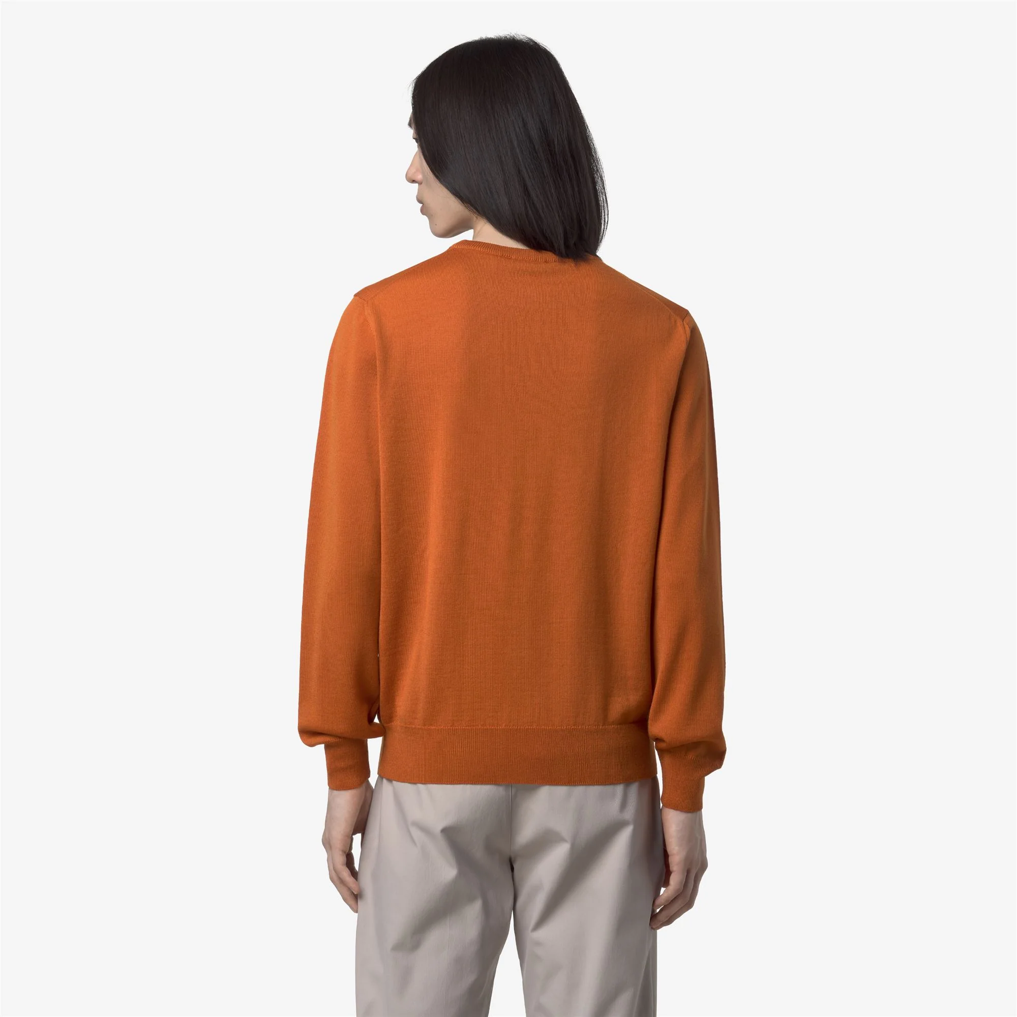 SEBASTIEN MERINO - KNITWEAR - Pull  Over - Man - ORANGE RUST - Image 5