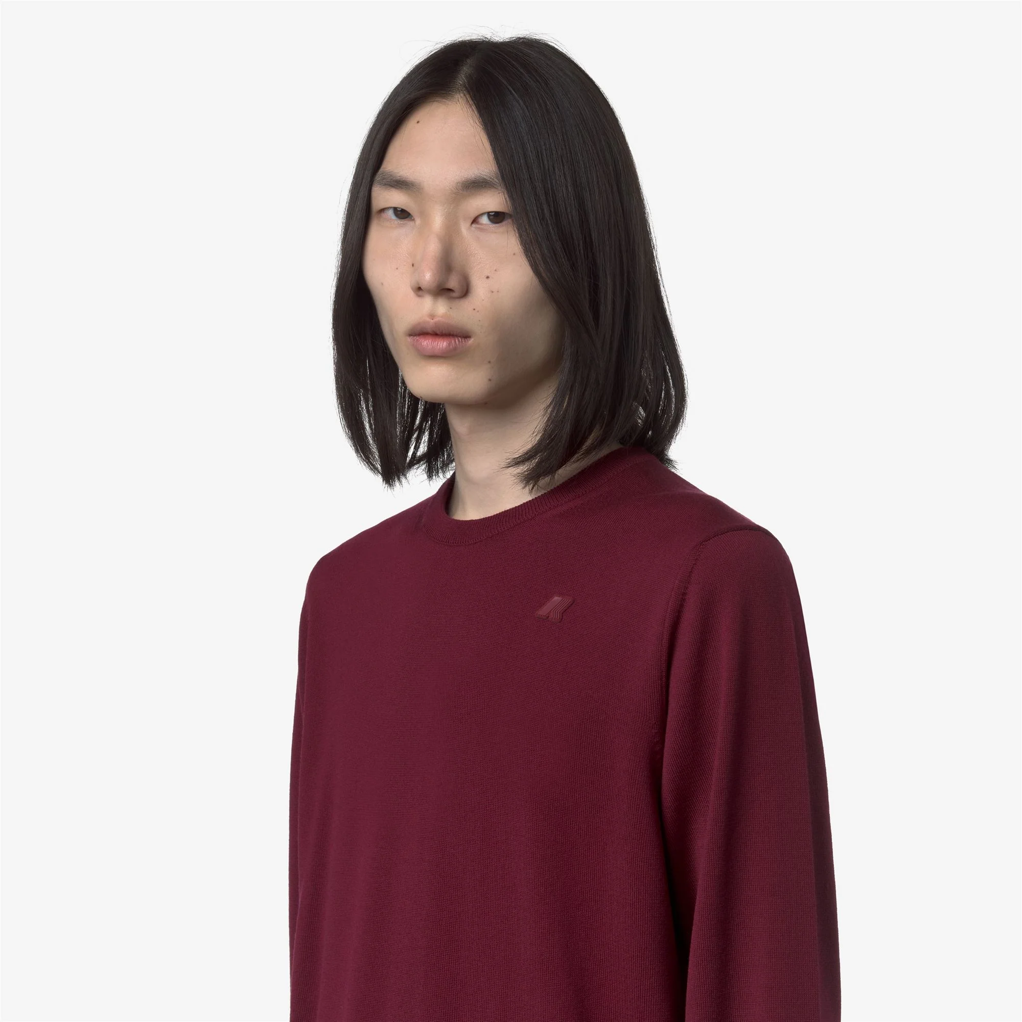 SEBASTIEN MERINO - KNITWEAR - Pull  Over - Man - RED RODODENDRO - Image 2