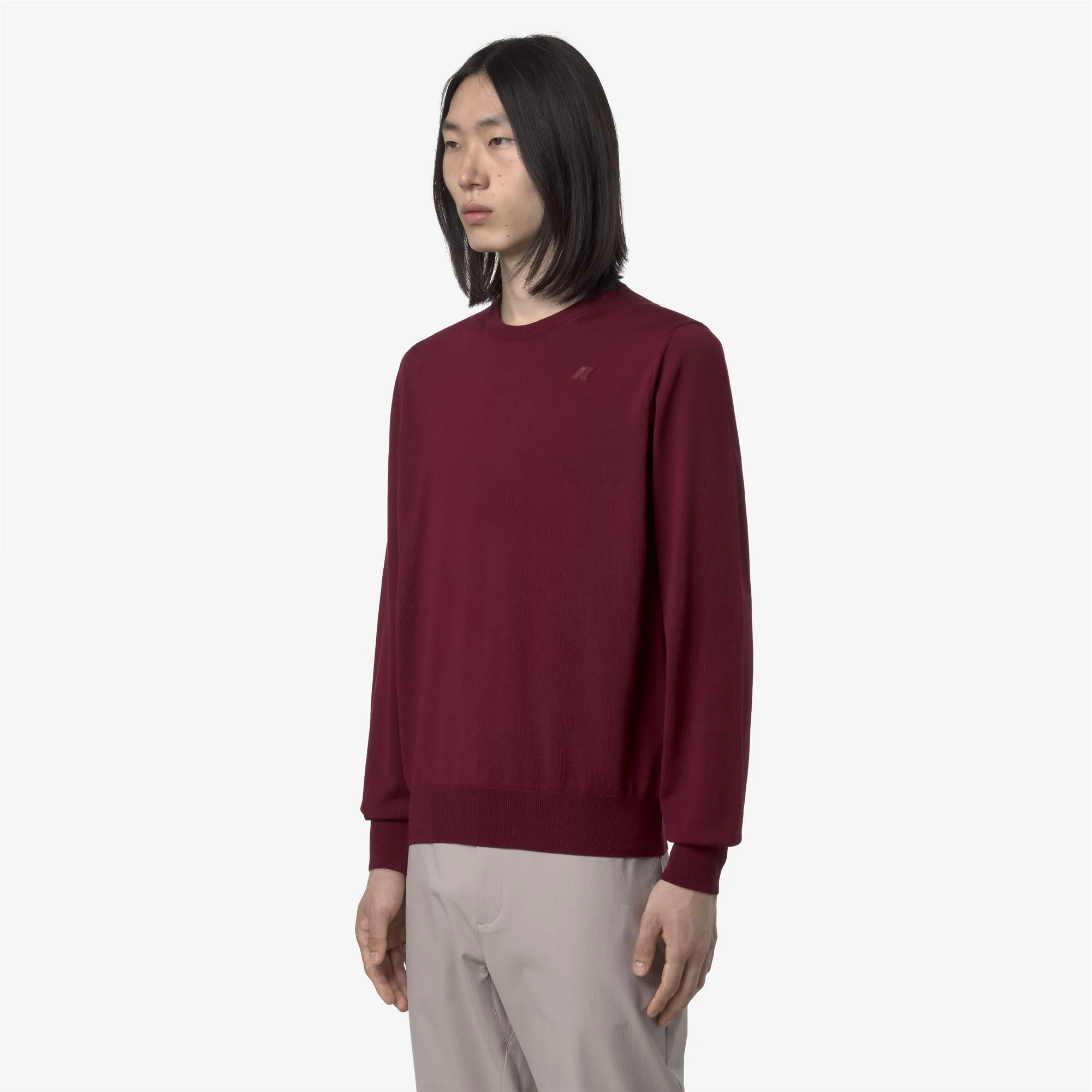 SEBASTIEN MERINO - KNITWEAR - Pull  Over - Man - RED RODODENDRO - Image 4