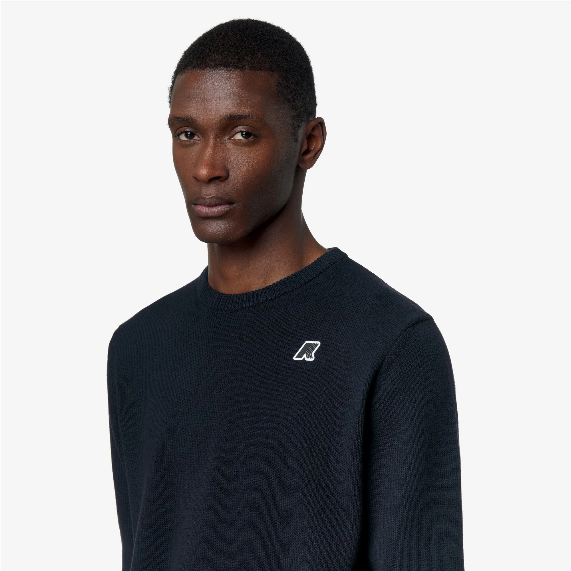 SEBASTIEN MIX COTTON GOLF - KNITWEAR - Pull  Over - Man - BLUE DEPTH BW - Image 2
