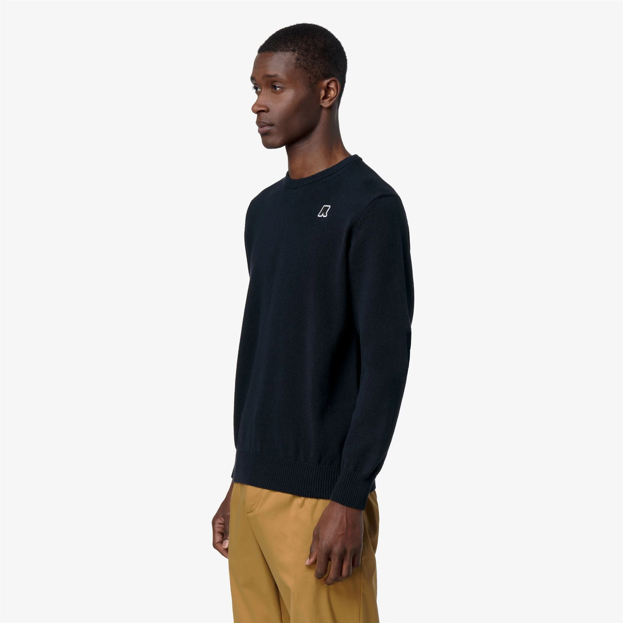 SEBASTIEN MIX COTTON GOLF - KNITWEAR - Pull  Over - Man - BLUE DEPTH BW - Image 4
