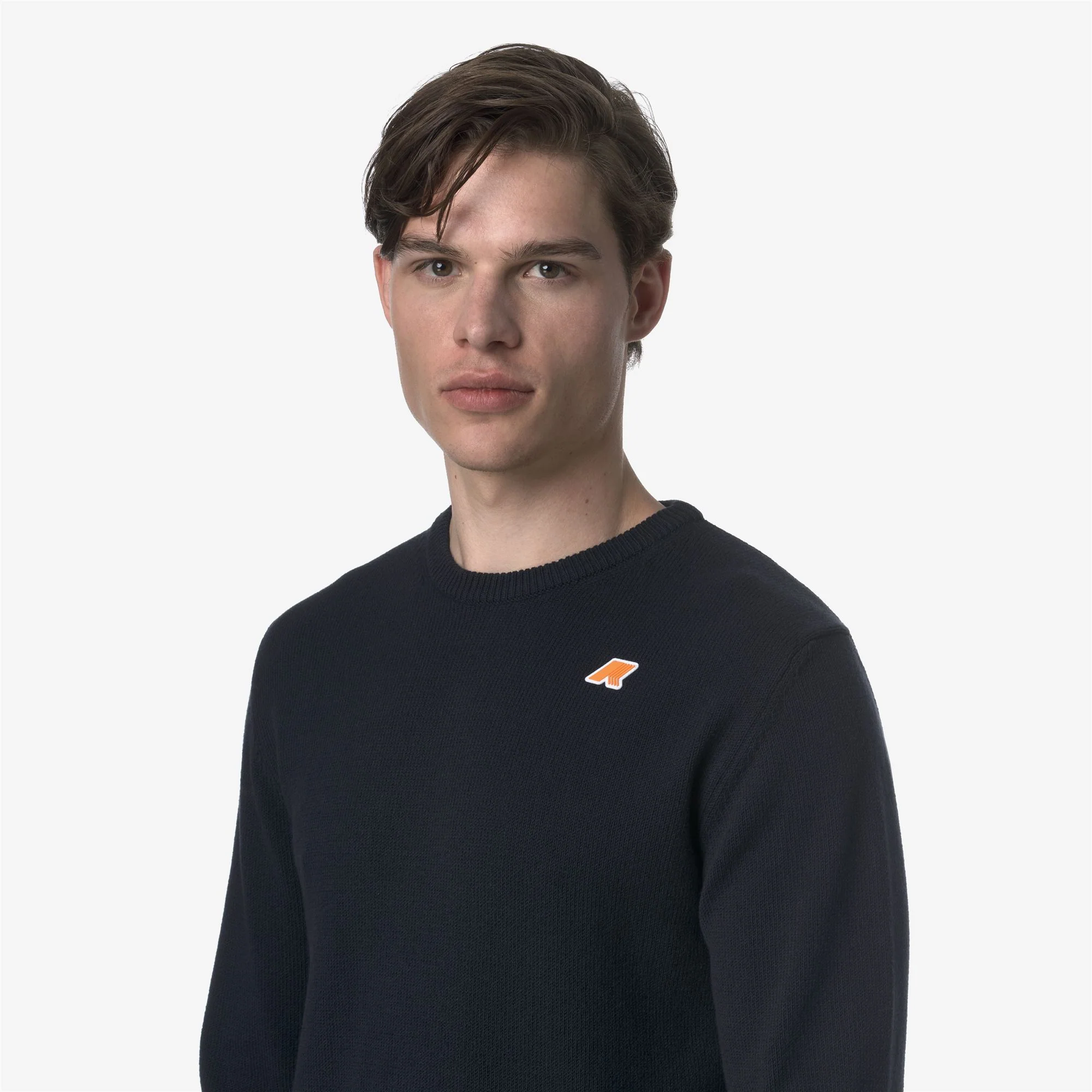 SEBASTIEN MIX COTTON GOLF - KNITWEAR - Pull  Over - Man - BLUE DEPTH - Image 2