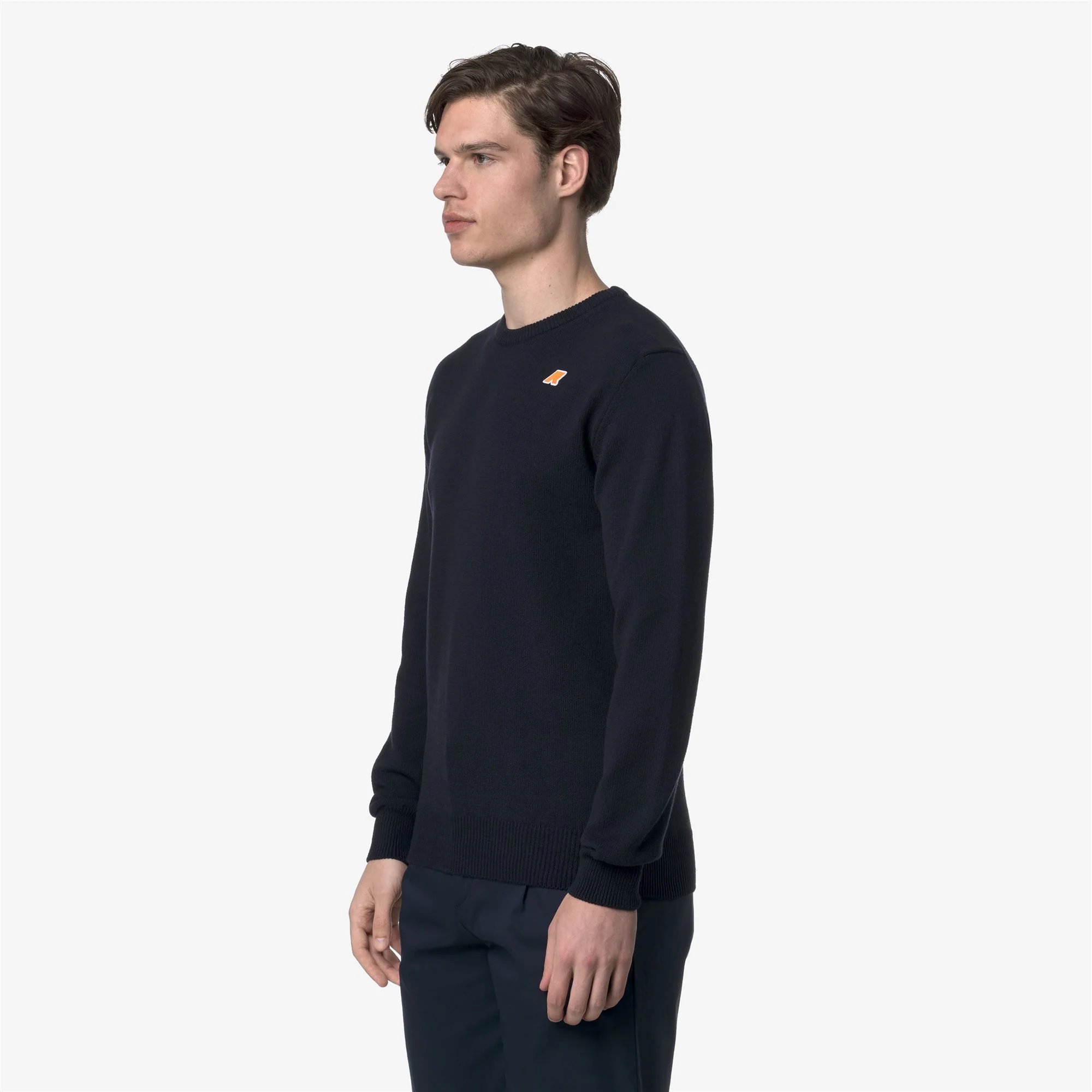 SEBASTIEN MIX COTTON GOLF - KNITWEAR - Pull  Over - Man - BLUE DEPTH - Image 4