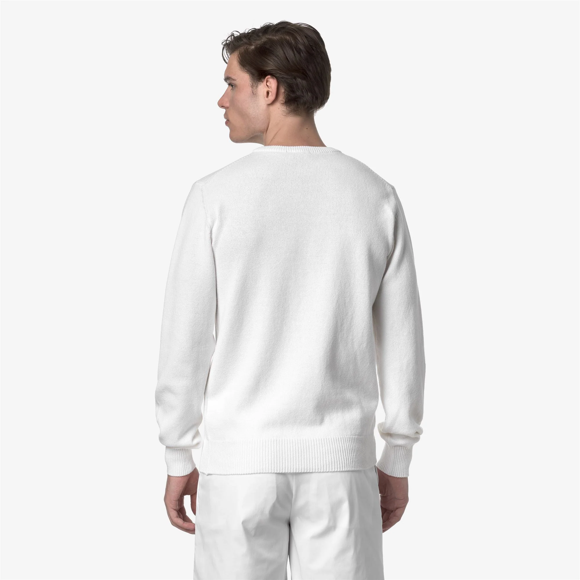 SEBASTIEN MIX COTTON GOLF - KNITWEAR - Pull  Over - Man - WHITE BRIGHT - Image 5
