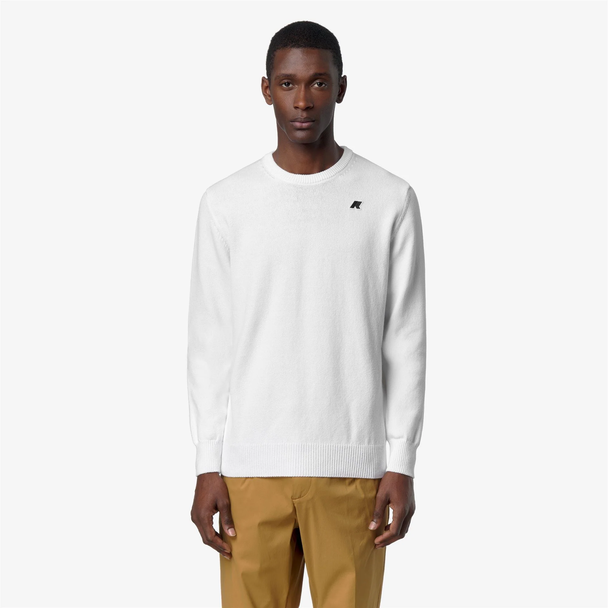 SEBASTIEN MIX COTTON GOLF - KNITWEAR - Pull  Over - Man - WHITE - Image 3