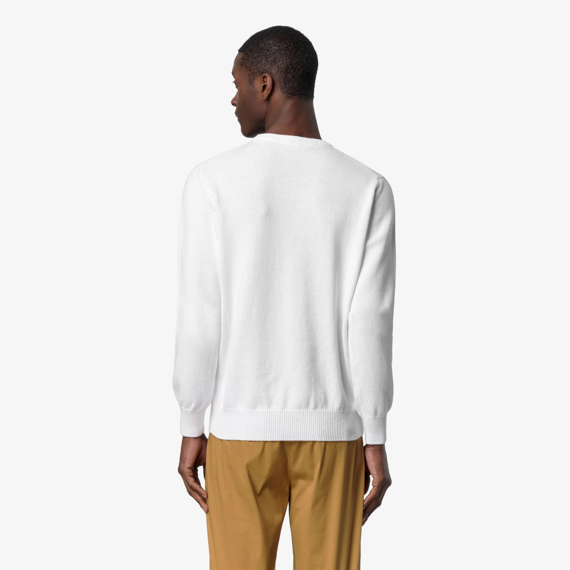 SEBASTIEN MIX COTTON GOLF - KNITWEAR - Pull  Over - Man - WHITE - Image 5