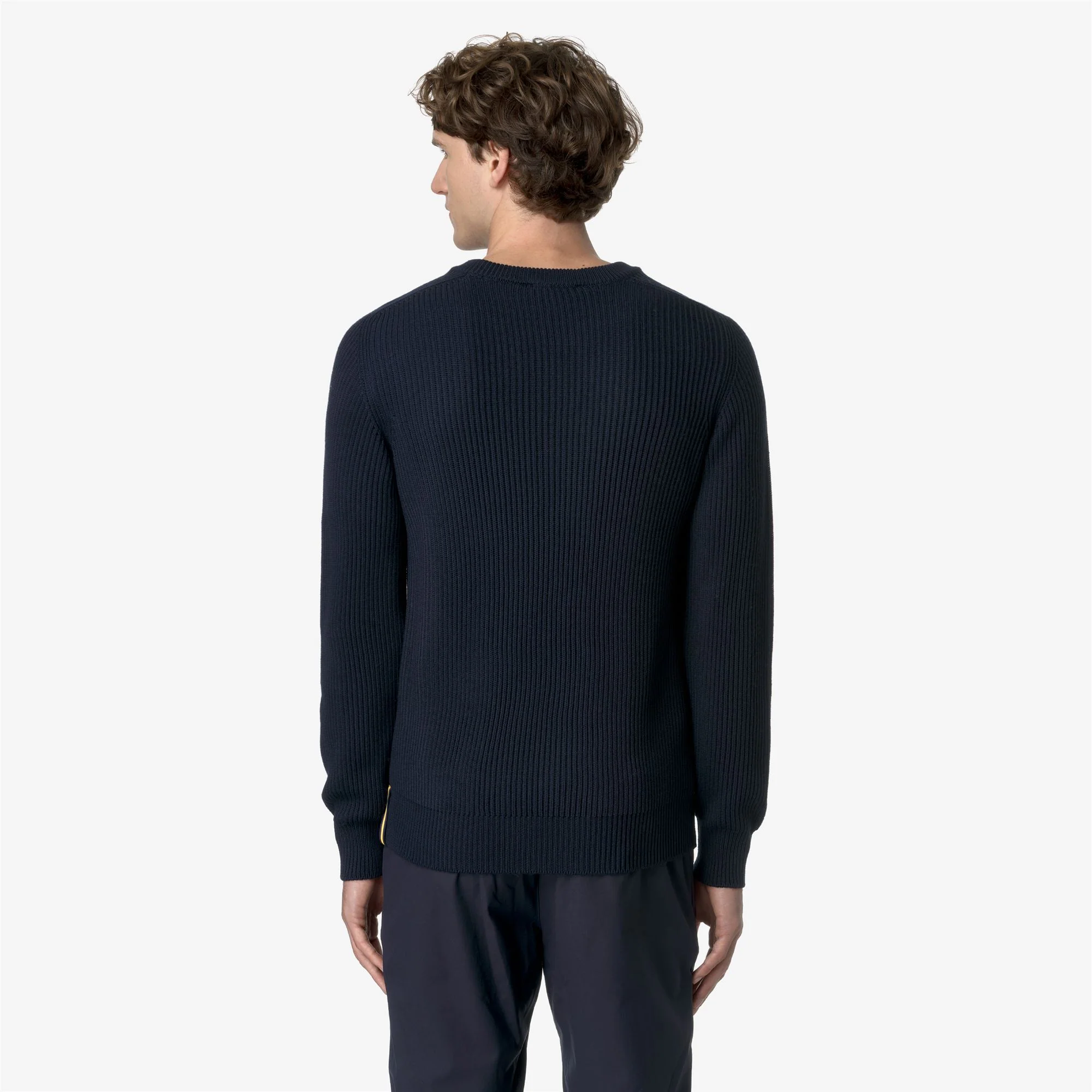 VERIN WOOL MERINO BLEND - KNITWEAR - Pull  Over - Man - BLUE DEPTH - Image 5