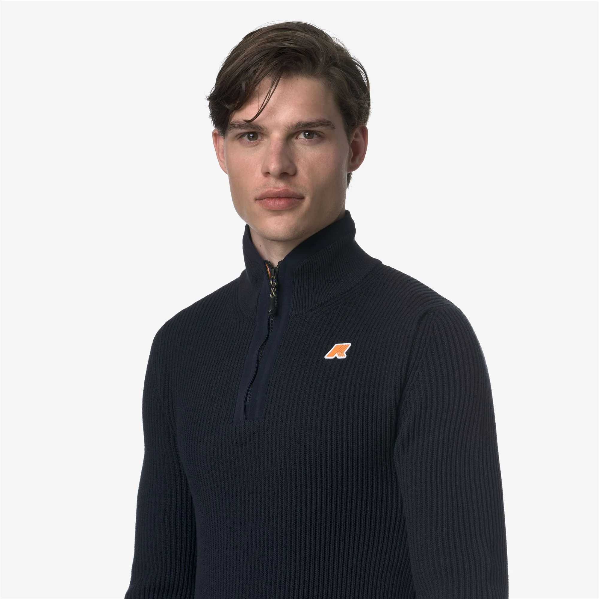 FINNET MIX COTTON - KNITWEAR - Pull  Over - Unisex - BLUE DEPTH - Image 2