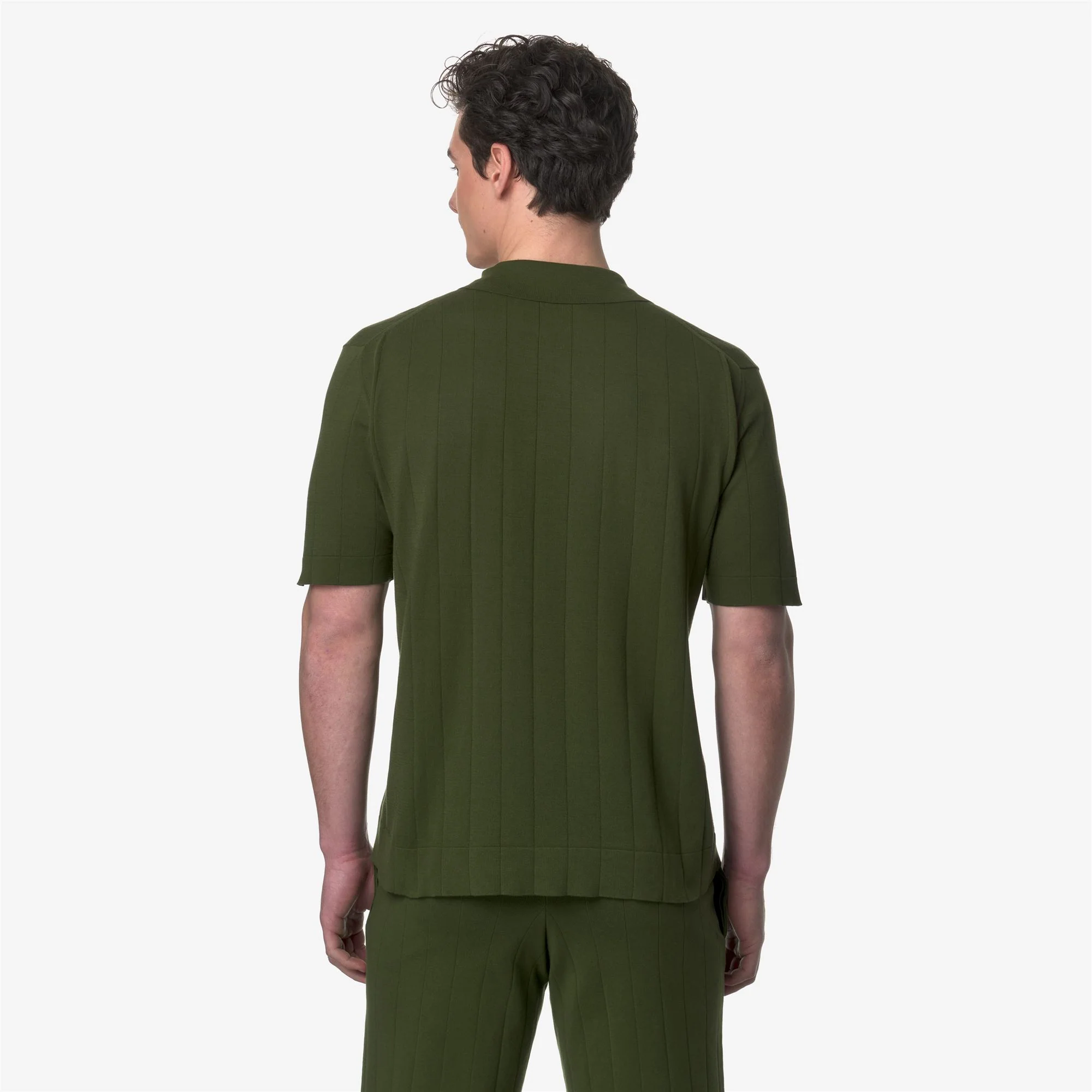 PLEYNEL KNITTED - KNITWEAR - Polo - Unisex - GREEN SPHAGNUM - Image 5