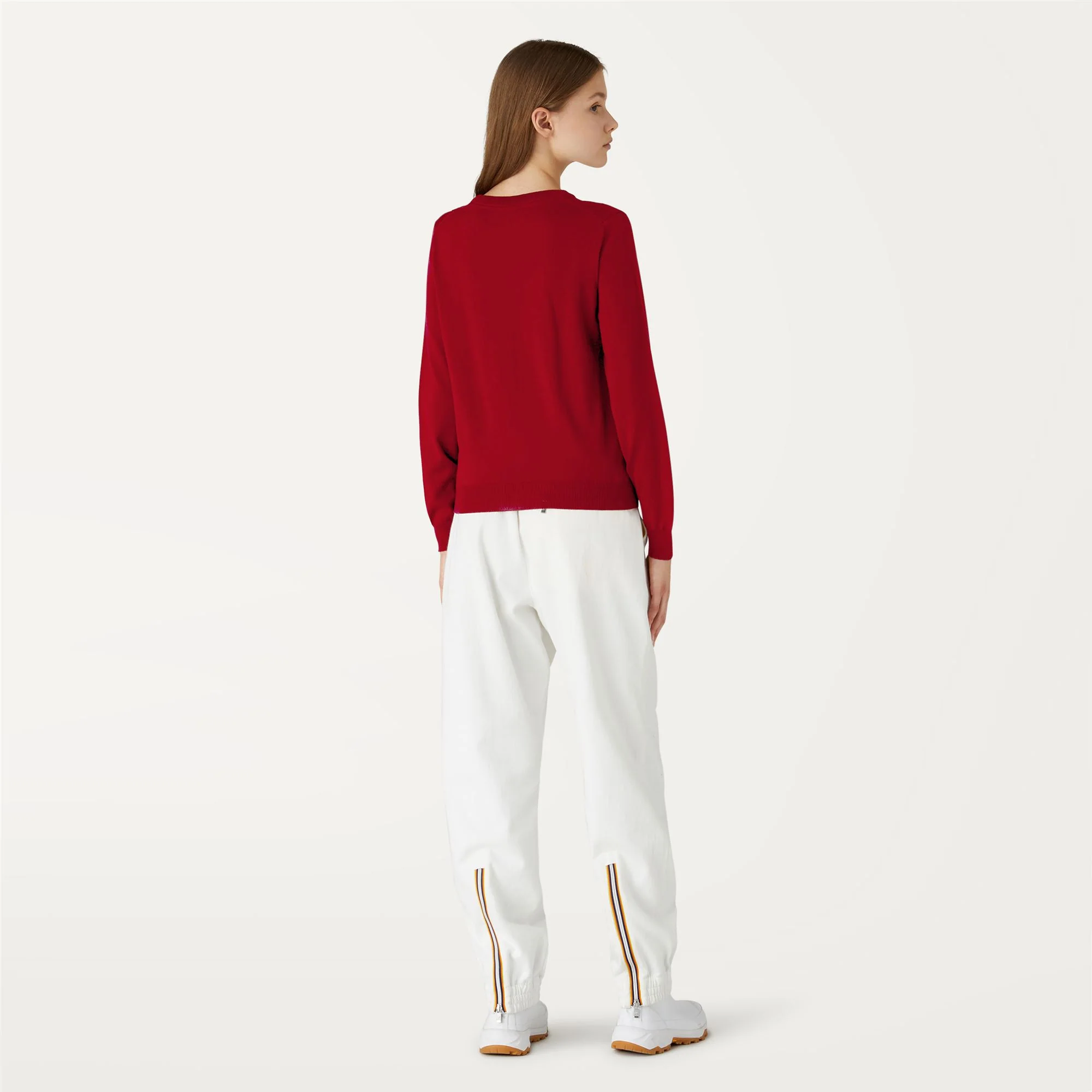 ABBI MERINO - KNITWEAR - Pull  Over - Woman - RED DK TOMATO - Image 5