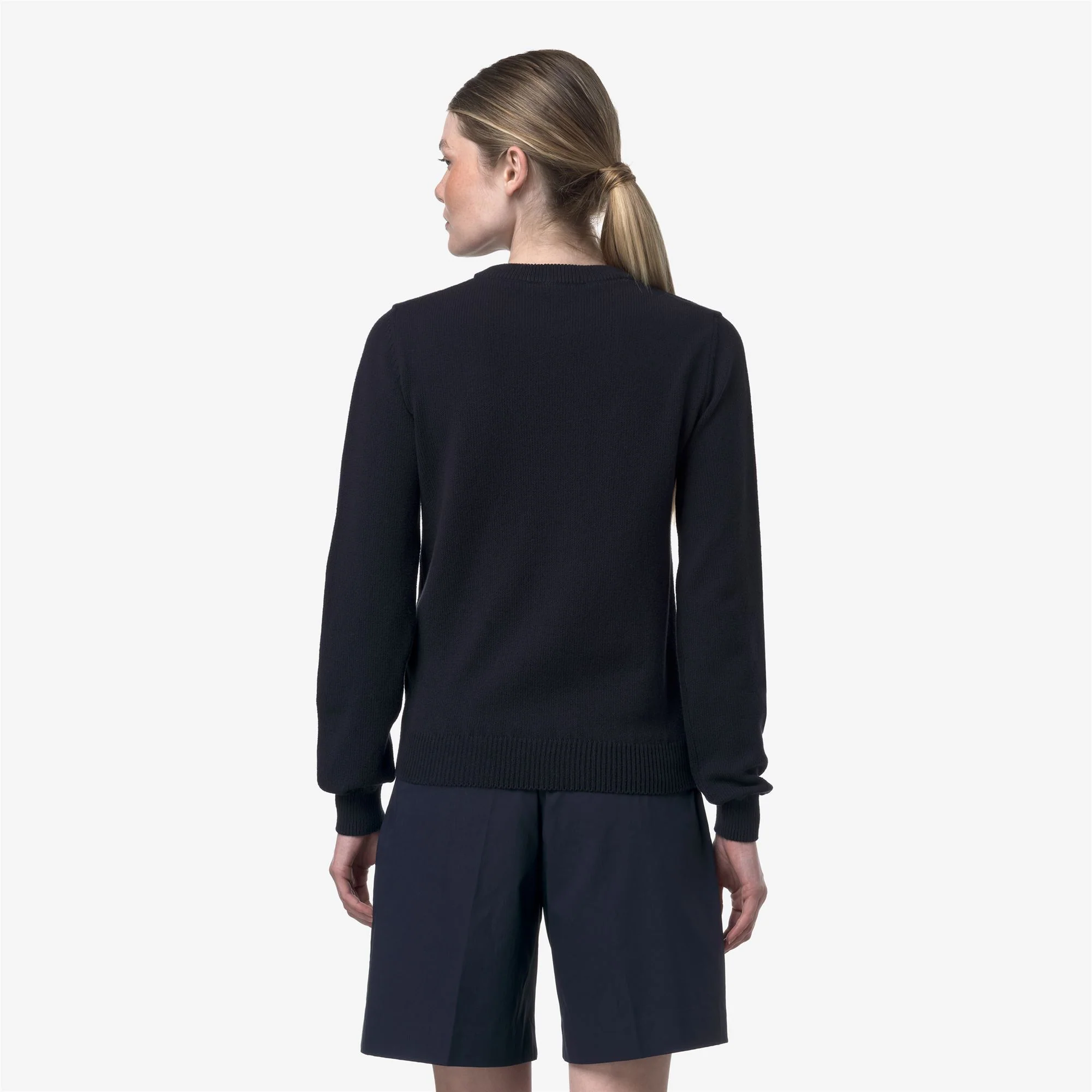 ABBIS MIX COTTON GOLF - KNITWEAR - Pull  Over - Woman - BLUE DEPTH - Image 5