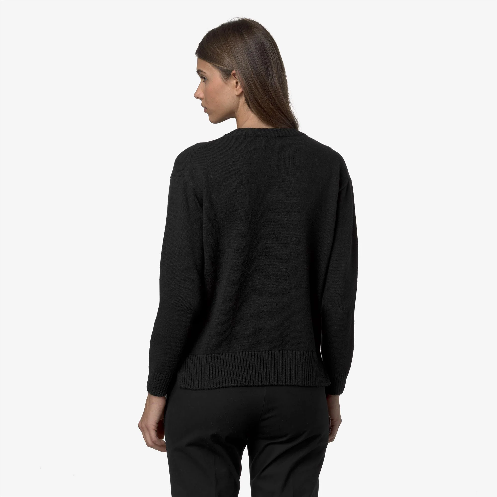 ADINE COTTON CASHMERE - KNITWEAR - Pull  Over - Woman - BLACK MEL - Image 5