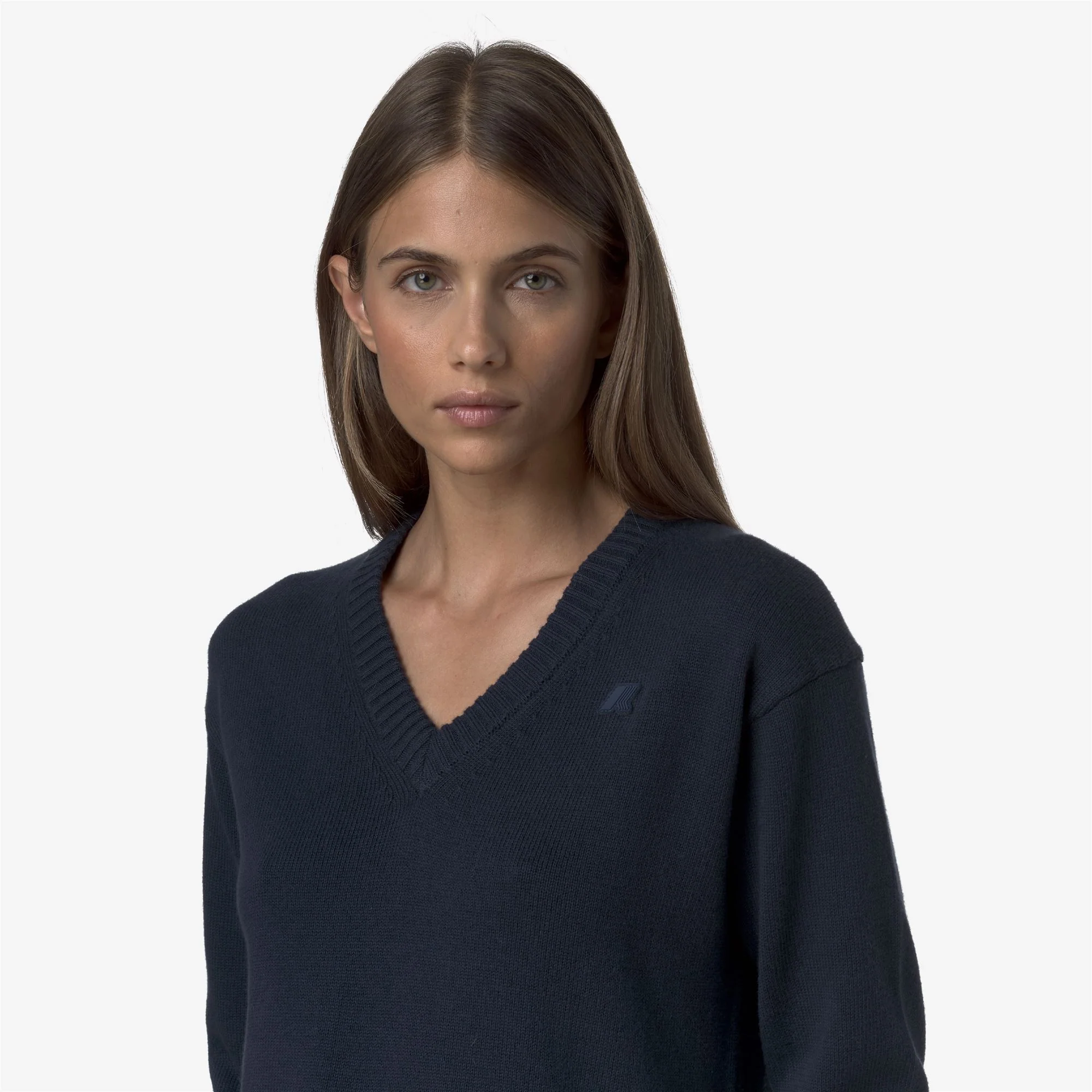 ADINE COTTON CASHMERE - KNITWEAR - Pull  Over - Woman - BLUE DRESS - Image 2