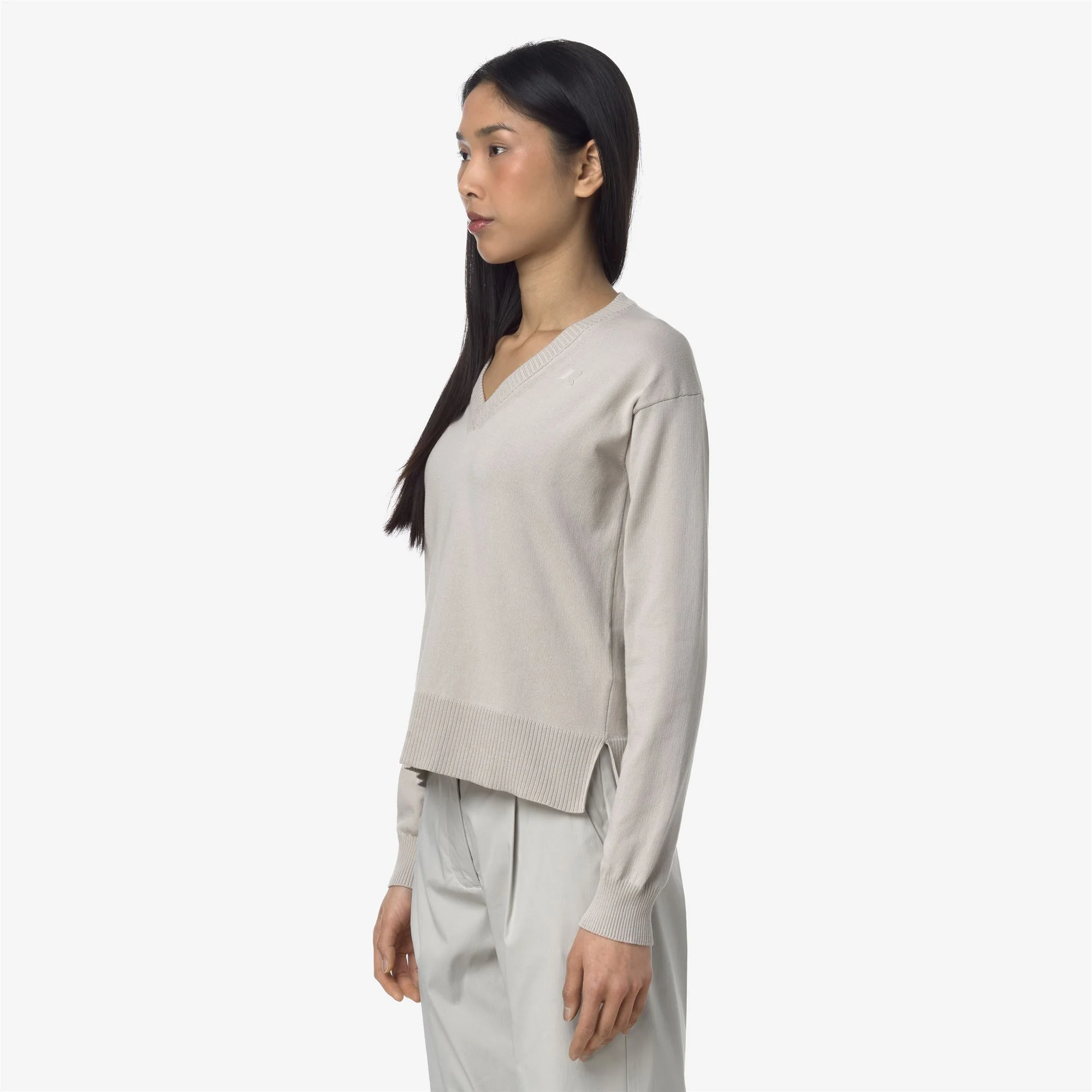 ADINE COTTON PS - KNITWEAR - Pull  Over - Woman - BEIGE LT - Image 4