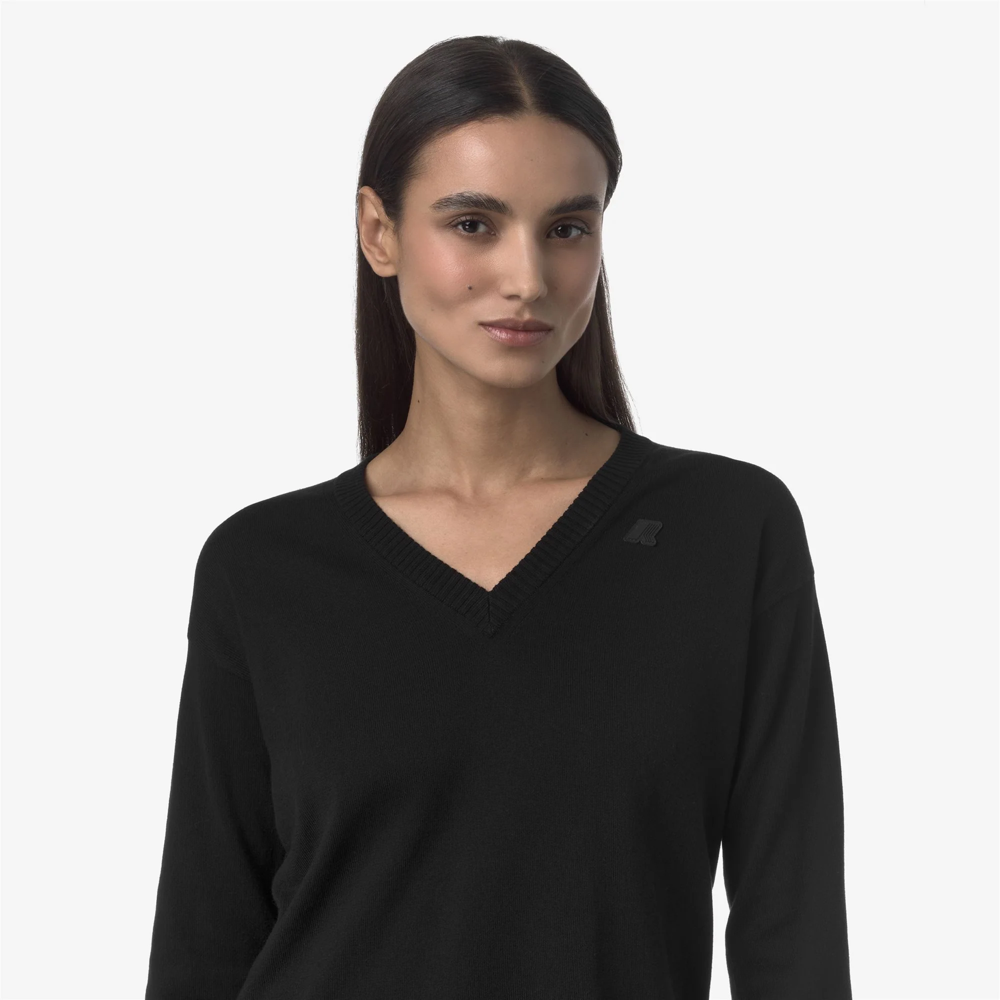 ADINE COTTON PS - KNITWEAR - Pull  Over - Woman - BLACK PURE - Image 2